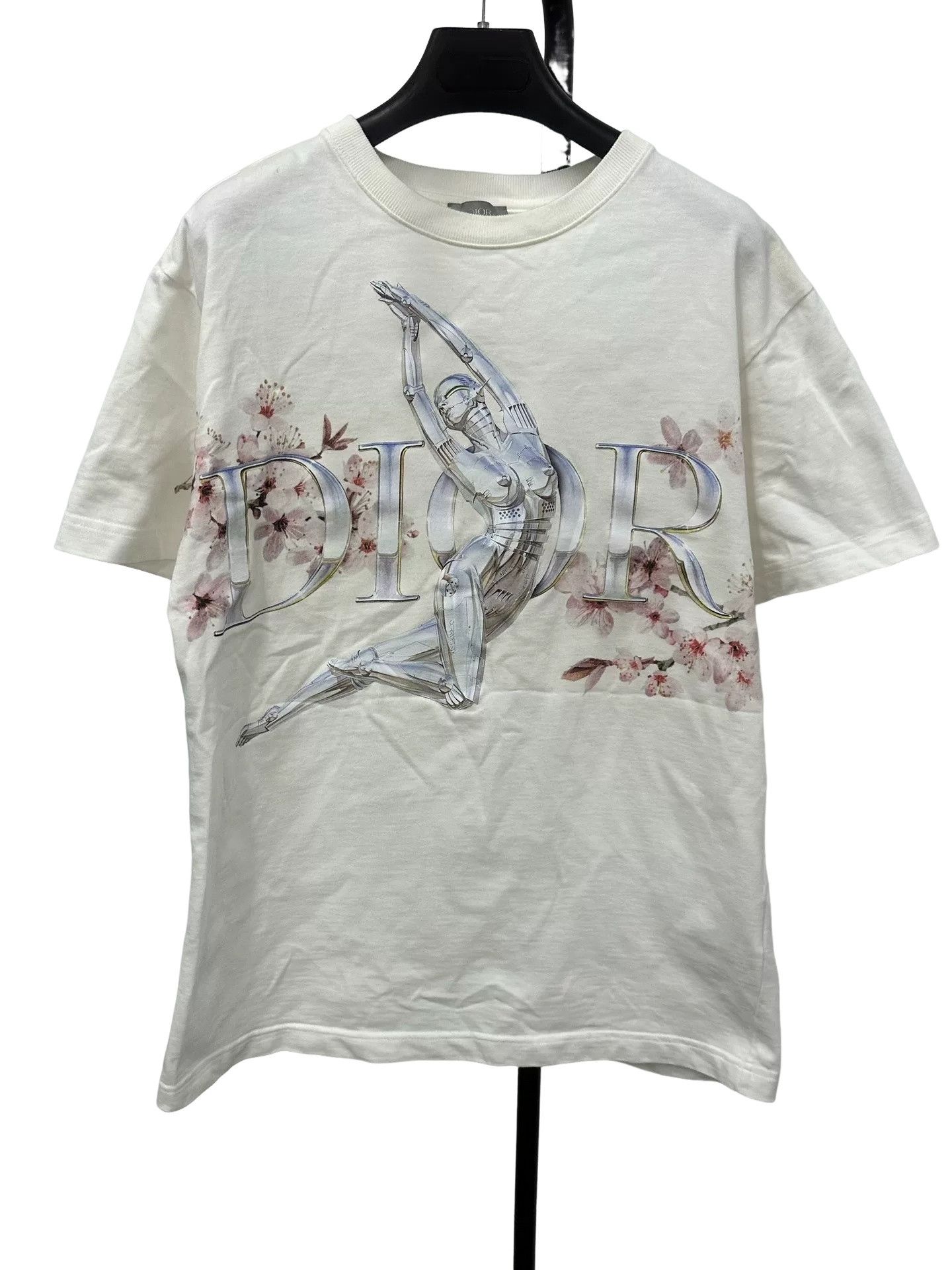 Dior × Kim Jones DIOR x Sorayama Dinosaur Robot T-shirt | Grailed