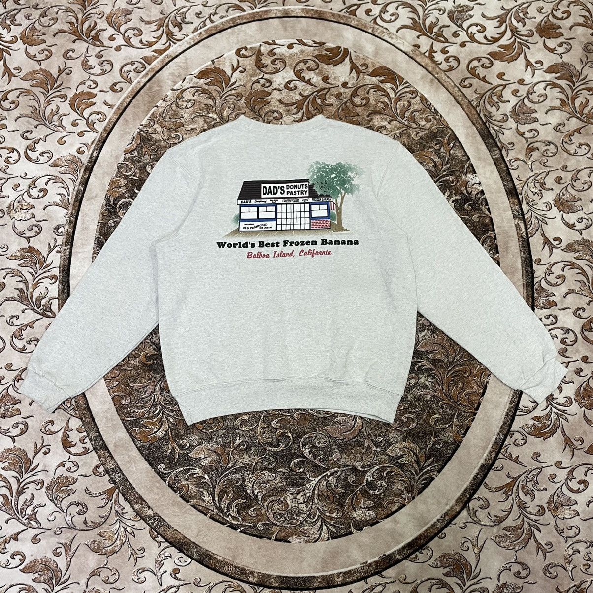Vintage 🔥Vintage 90s Dad’s Donuts Big Logo Crewneck Sweatshirts Size US S / EU 44-46 / 1 - 1 Thumbnail
