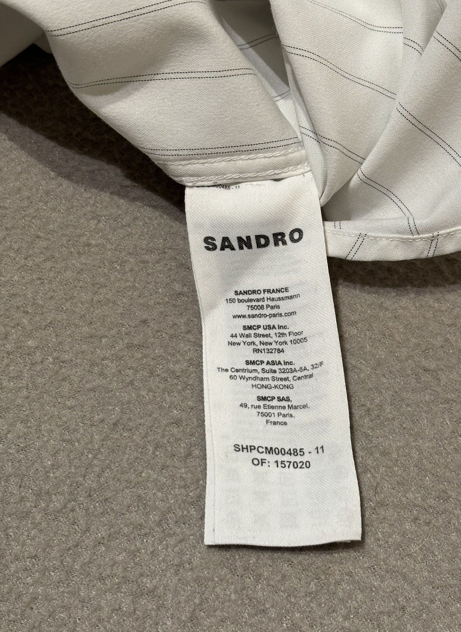 Sandro Sandro White shirt size S Size US S / EU 44-46 / 1 - 14 Thumbnail