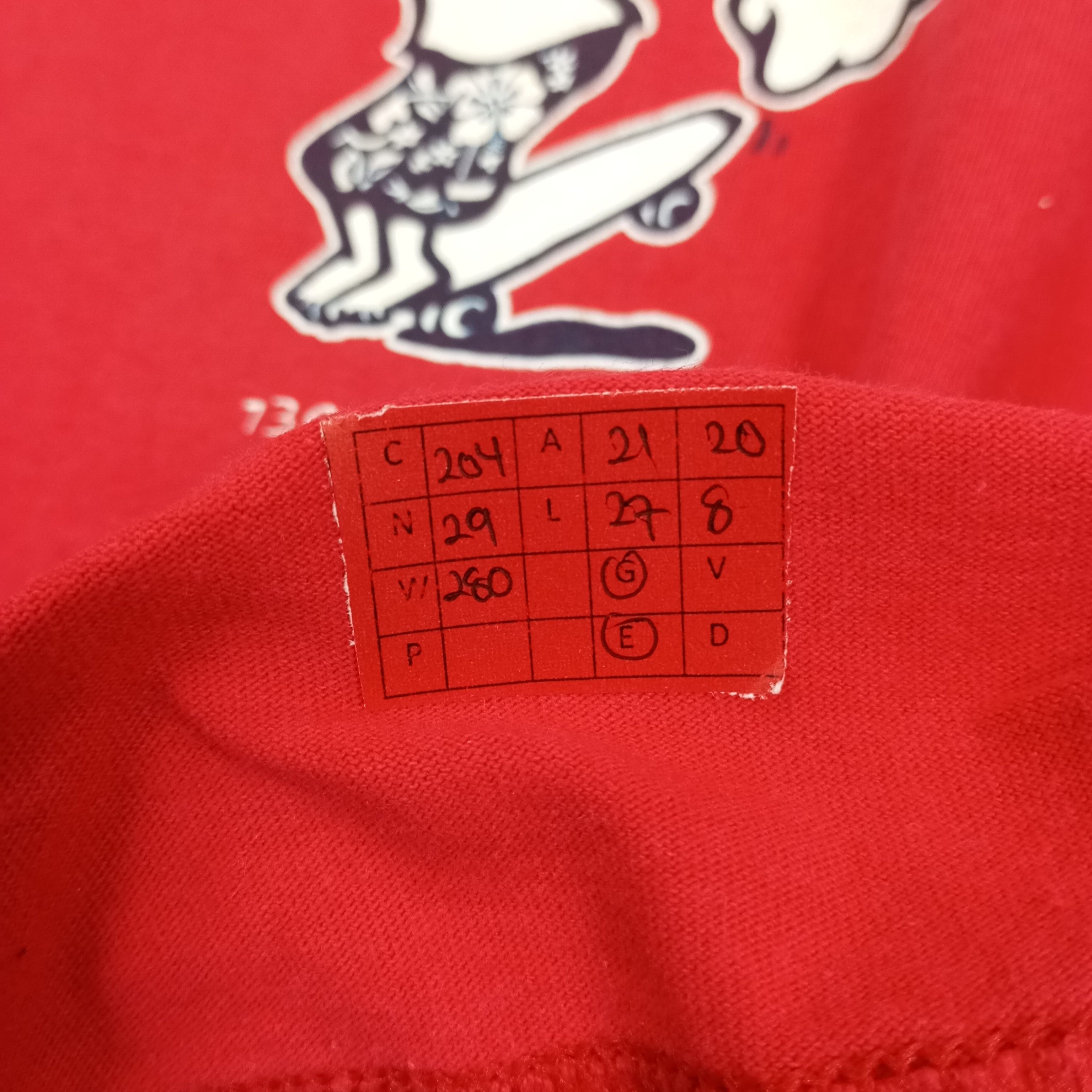 Anvil × Vintage Trim The Balance Streetwear Style Vintage Tshirt Size US L / EU 52-54 / 3 - 8 Thumbnail