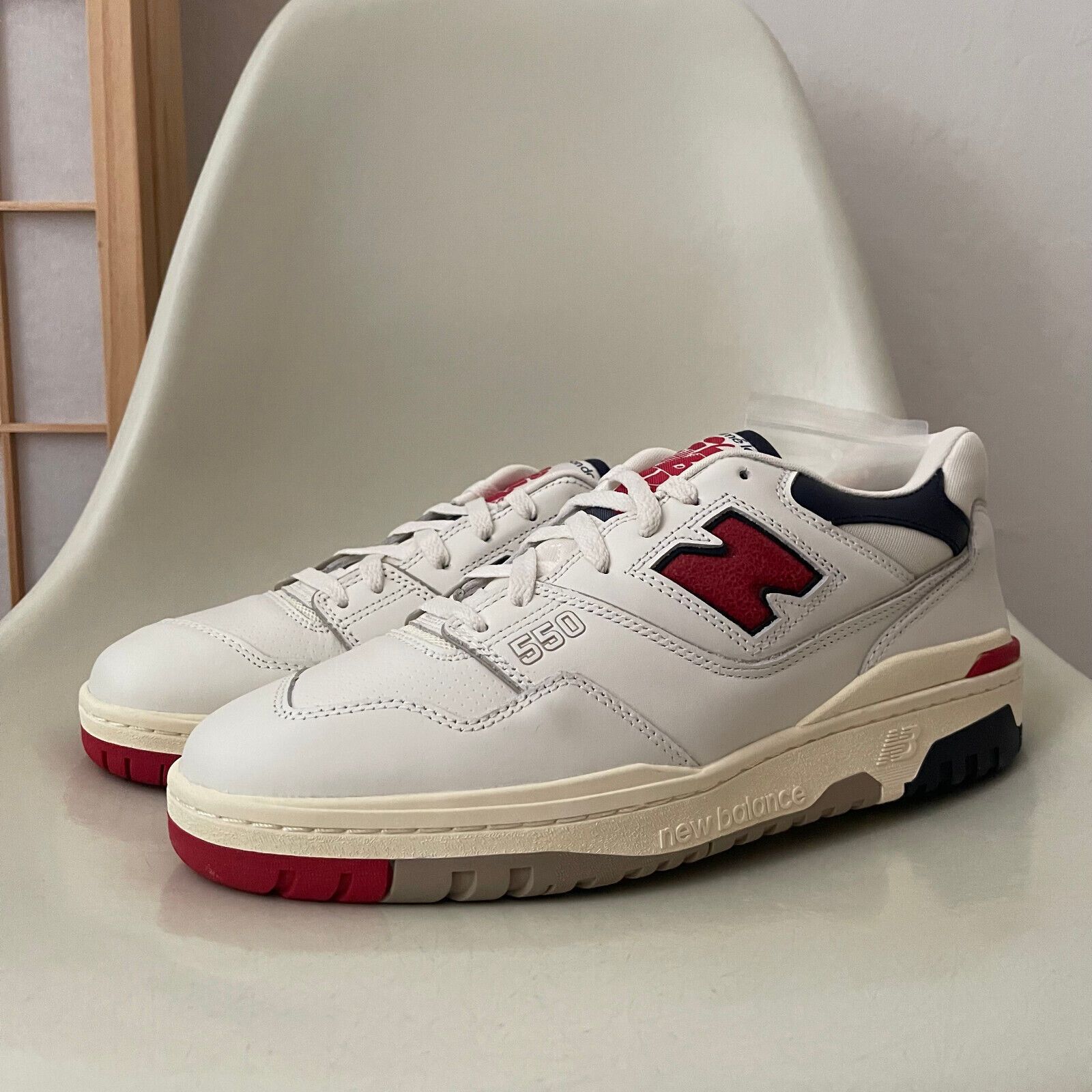 Aime Leon Dore × New Balance New Balance 550 Navy Red ALD NEW Size US 10.5 / EU 43-44 - 2 Thumbnail