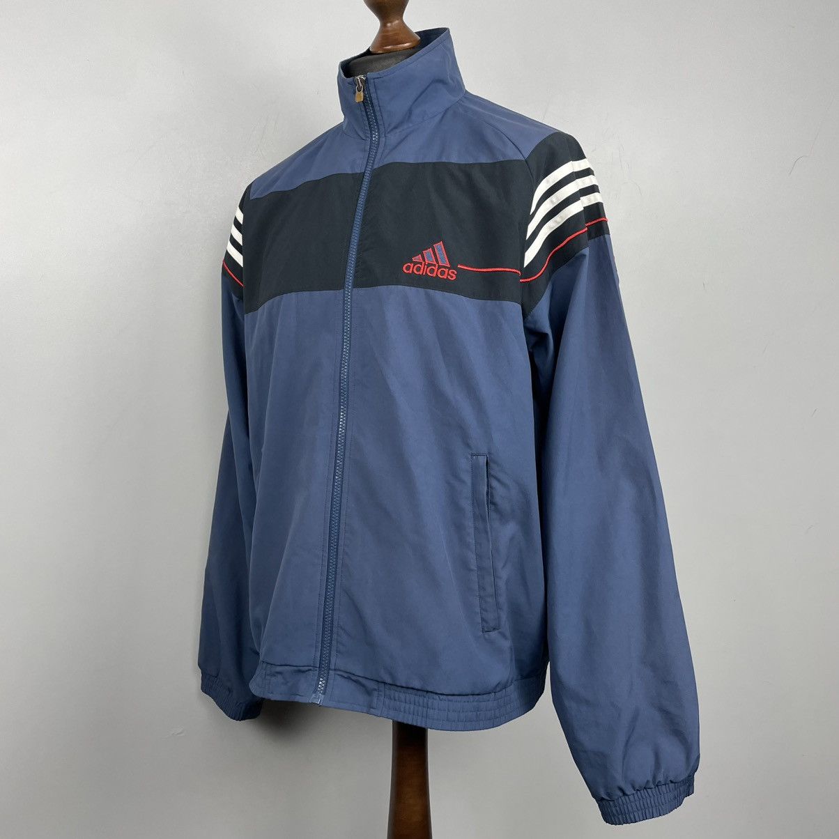 Adidas × Vintage Vintage Adidas 90’s tracksuit Jacket size xl Size US XL / EU 56 / 4 - 4 Thumbnail