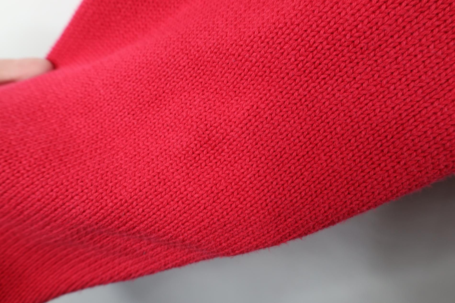 Lands' End Vintage 90s Lands End Knit V-Neck Sweater Japan Red Pink Size US XL / EU 56 / 4 - 5 Thumbnail