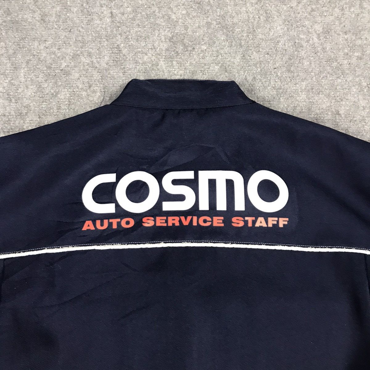 Japanese Brand COSMO AUTO SERVICE STAFF WORK UNIFORM JACKET Size US L / EU 52-54 / 3 - 8 Thumbnail