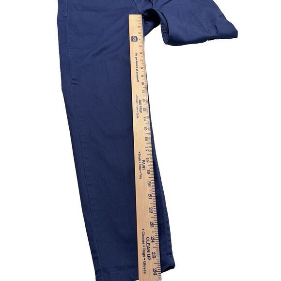 Calvin Klein Calvin Klein Women's Ankle Skinny Navy Pants 8 stretchy Size 30" / US 8 / IT 44 - 15 Thumbnail