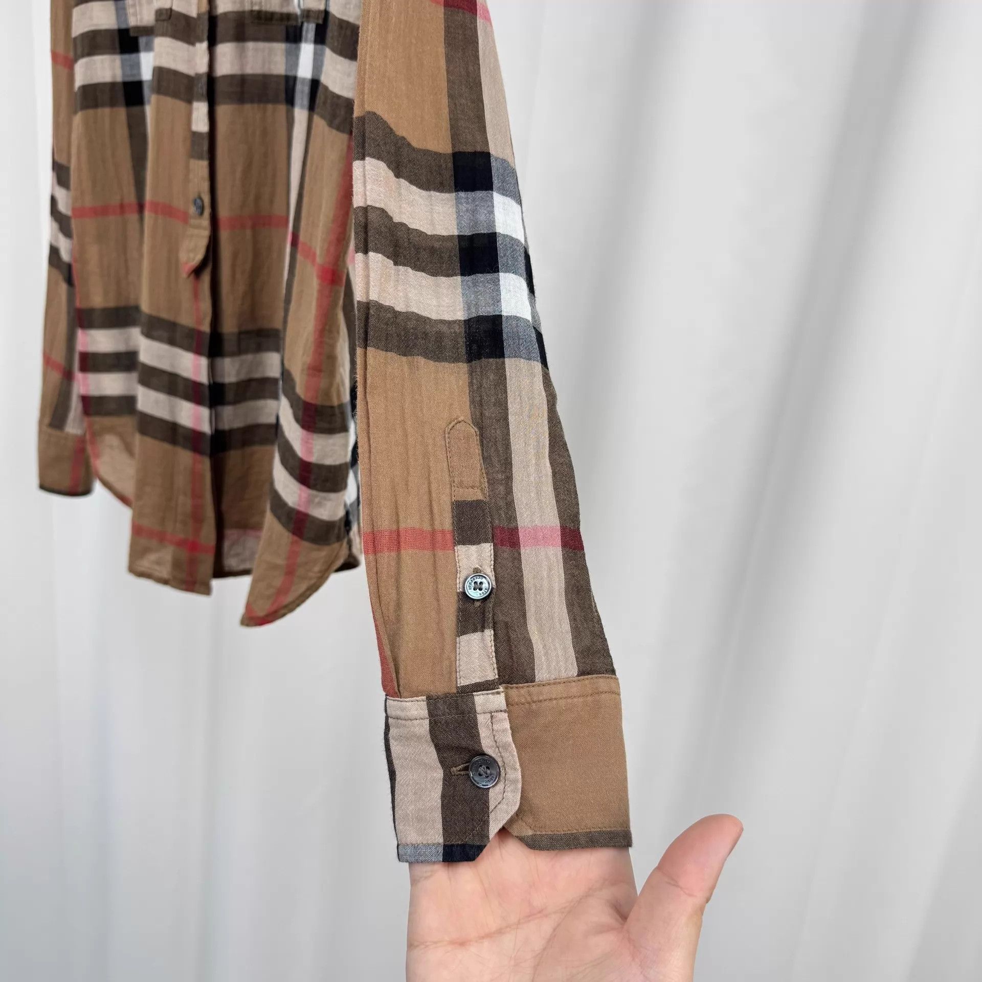 Burberry Burberry Classic Check Shirt XS 99 New Size XS / US 0-2 / IT 36-38 - 4 Thumbnail