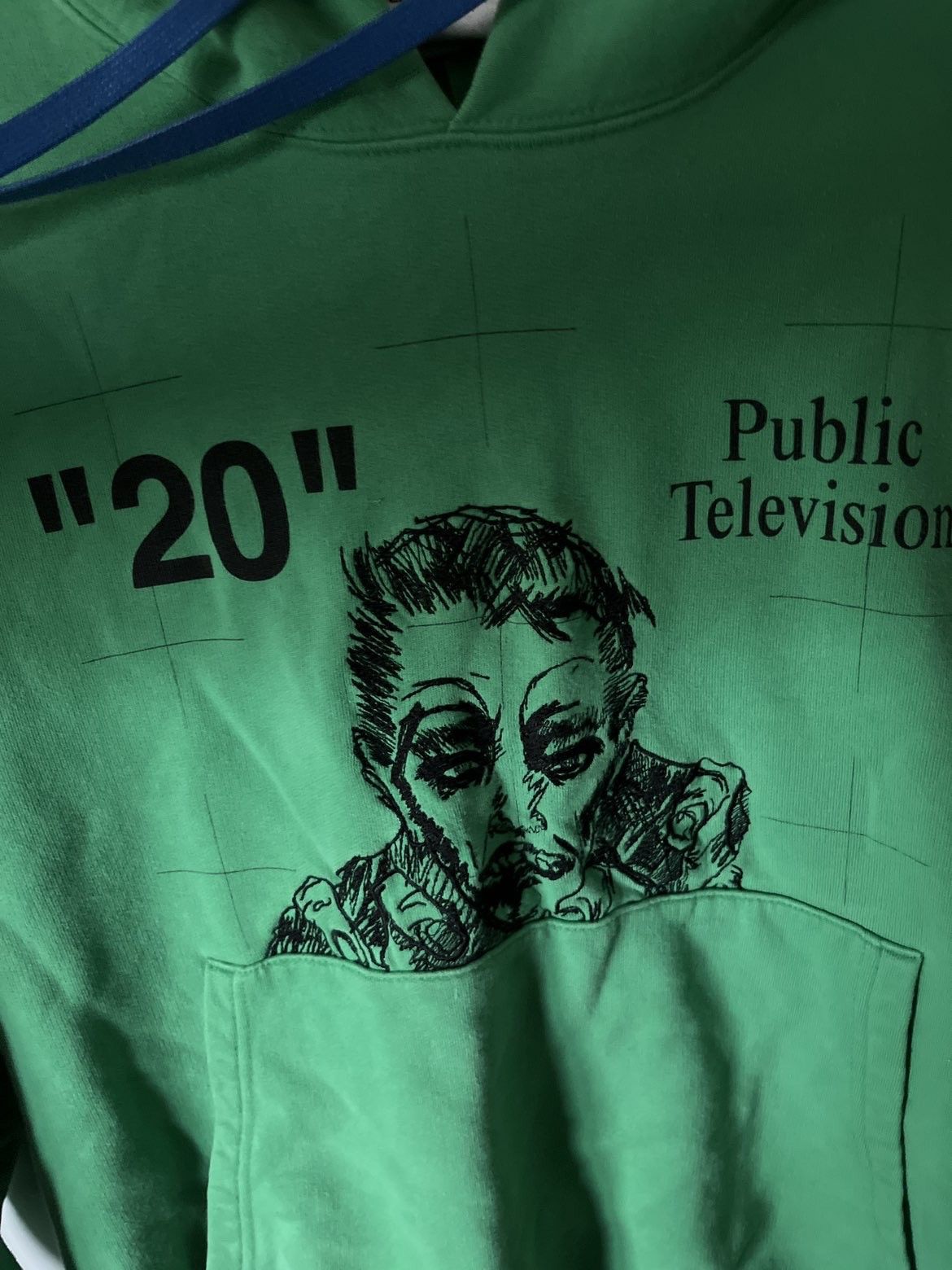 Off-White Off-White Public Television Hoodie Size US S / EU 44-46 / 1 - 2 Thumbnail