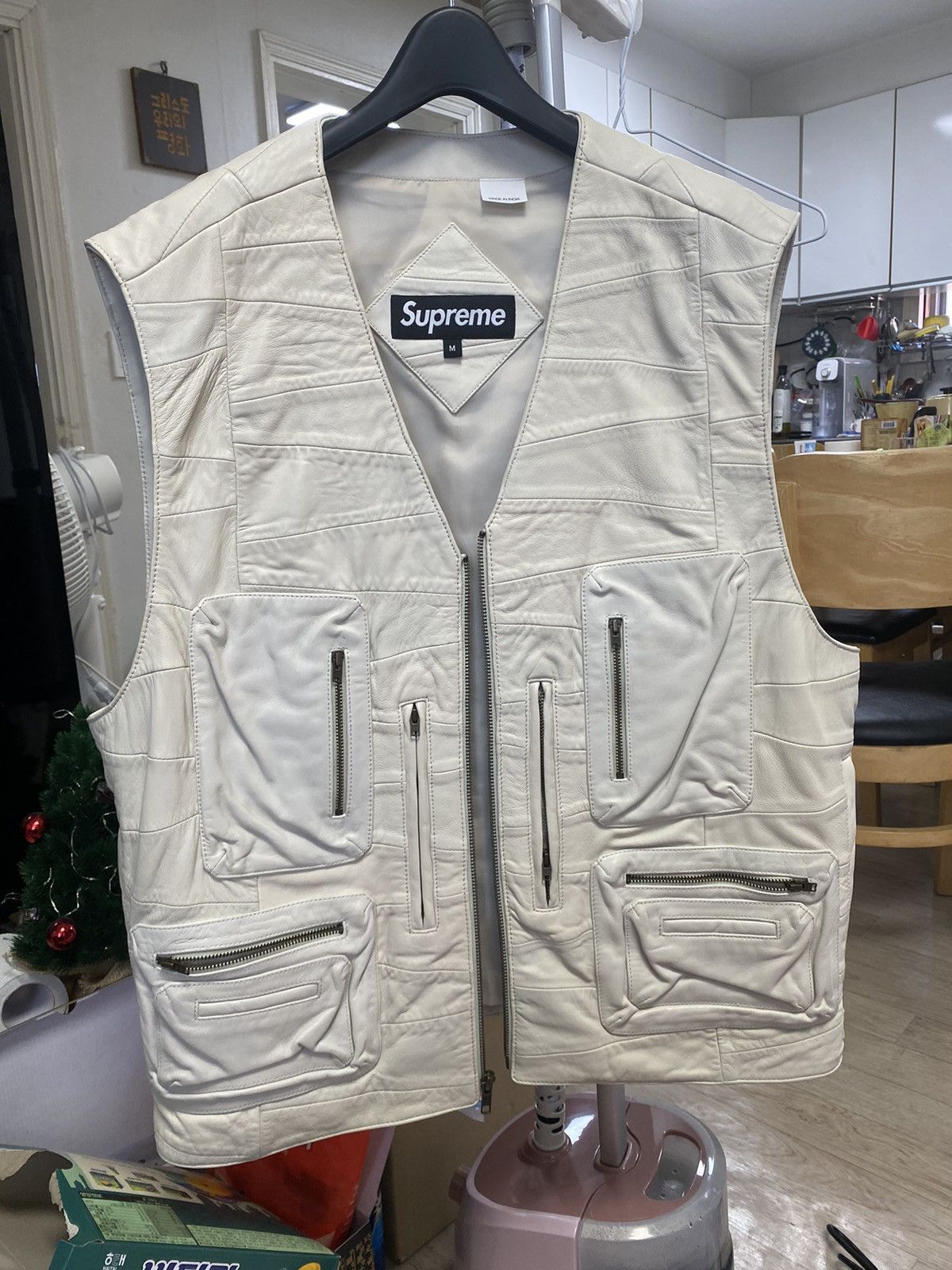 Supreme × Toy Machine Supreme x Toy Machine Leather Vest | Grailed