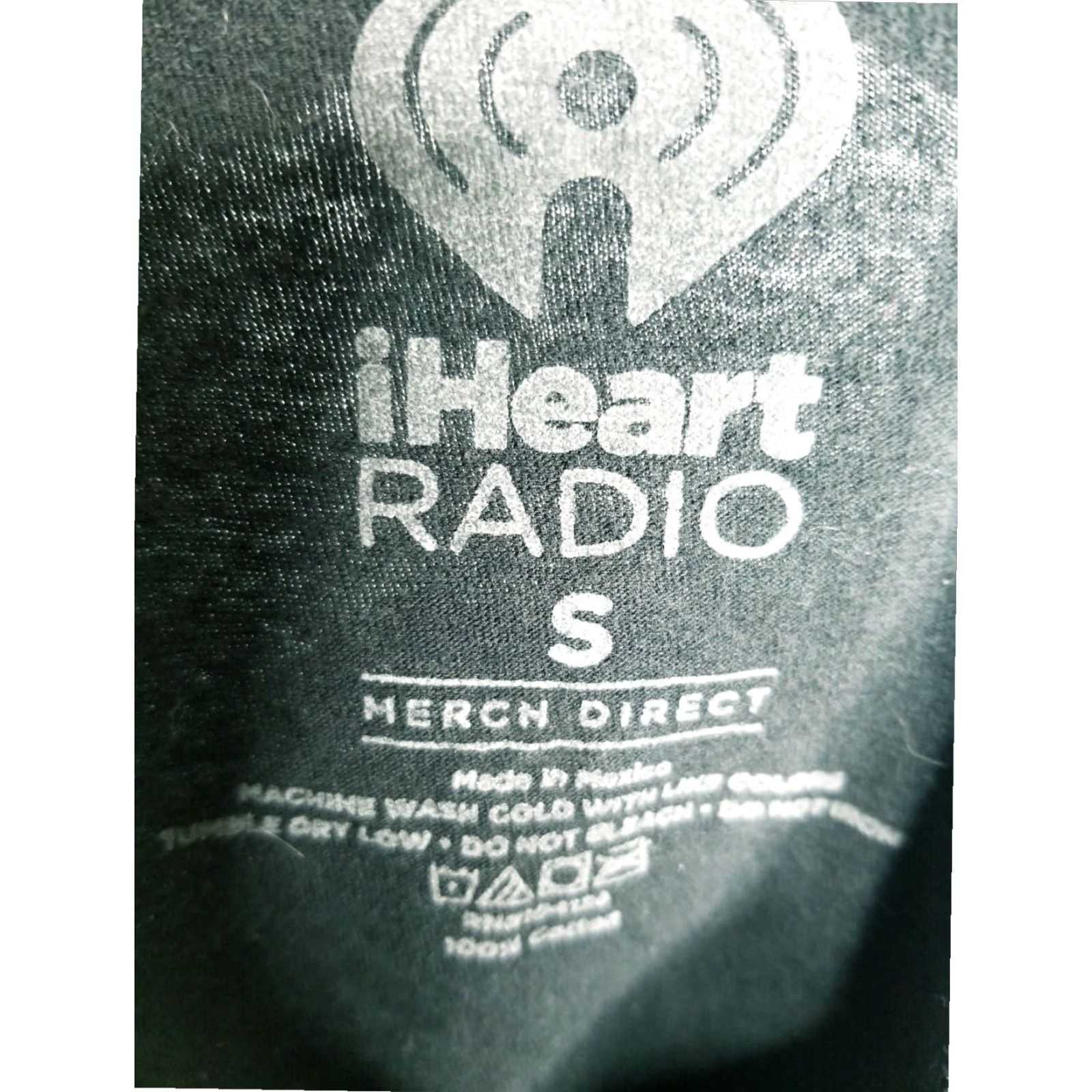 Doublet I Heart Radio Mens S Music Festival T Shirt Black Double Sided Graphic Tee Size US S / EU 44-46 / 1 - 3 Thumbnail