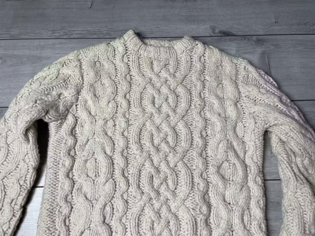 Japanese Brand Timberland sweater knit chain mail vintage size Small Size US S / EU 44-46 / 1 - 4 Thumbnail