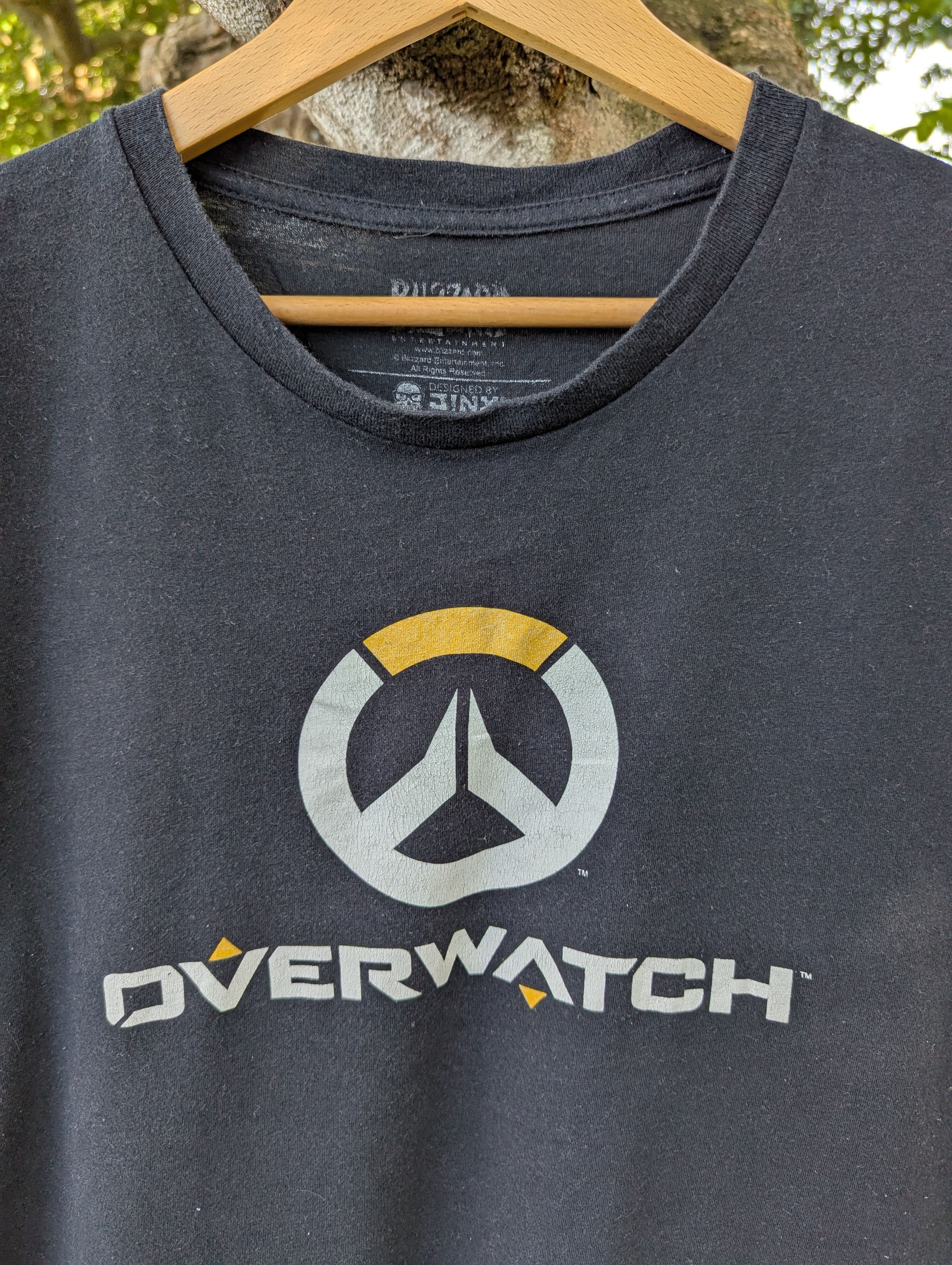 Vintage Jinx Gaming Overwatch Logo Blizzard Tshirt Size US L / EU 52-54 / 3 - 2 Thumbnail