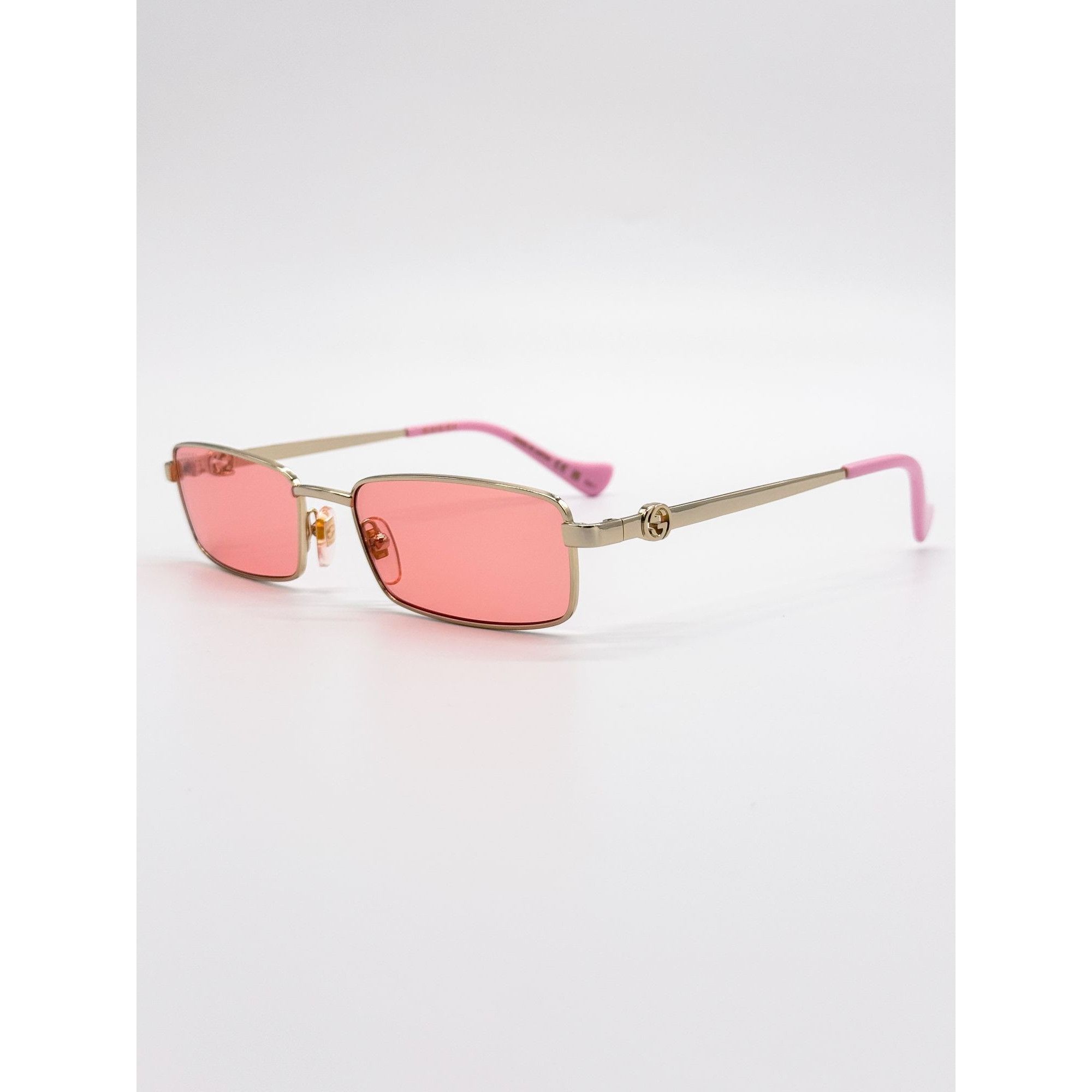 Gucci NEW GUCCI SUNGLASSES GG1600S 004 GOLD WOMEN WITH CHAIN Size ONE SIZE - 8 Thumbnail
