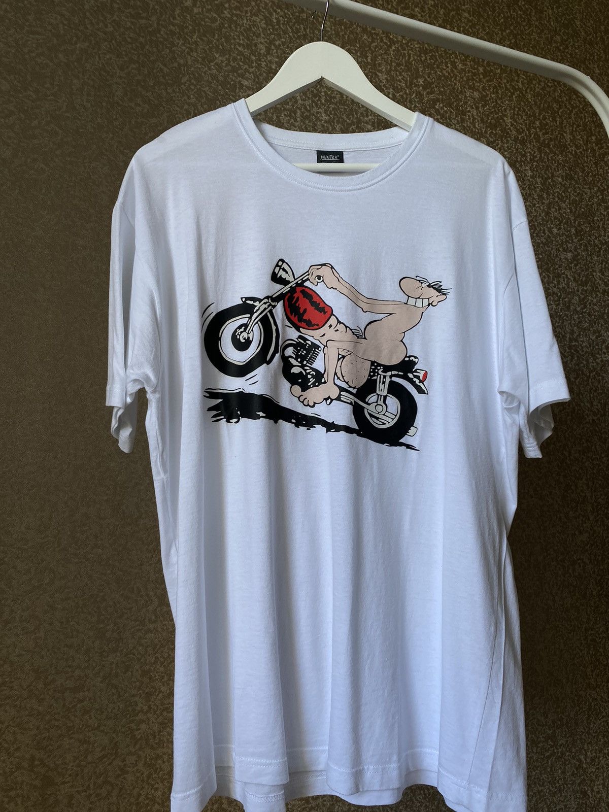 Band Tees Vintage Shirt Fuck Biker Size US XL / EU 56 / 4 - 2 Thumbnail