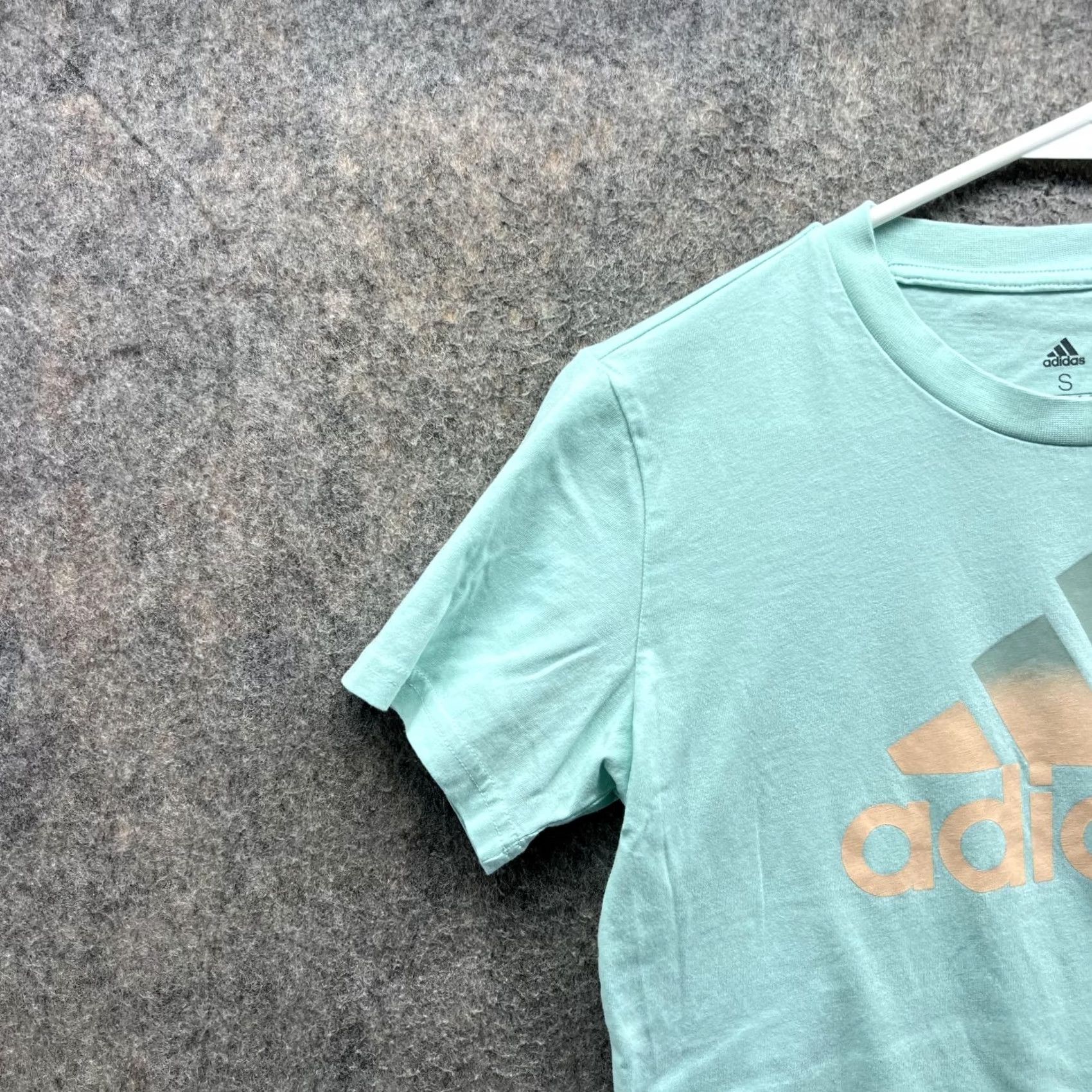 Adidas Adidas Shirt Women Small Blue Athletic Crewneck Trefoil Logo Ladies Tee Size S / US 4 / IT 40 - 5 Thumbnail