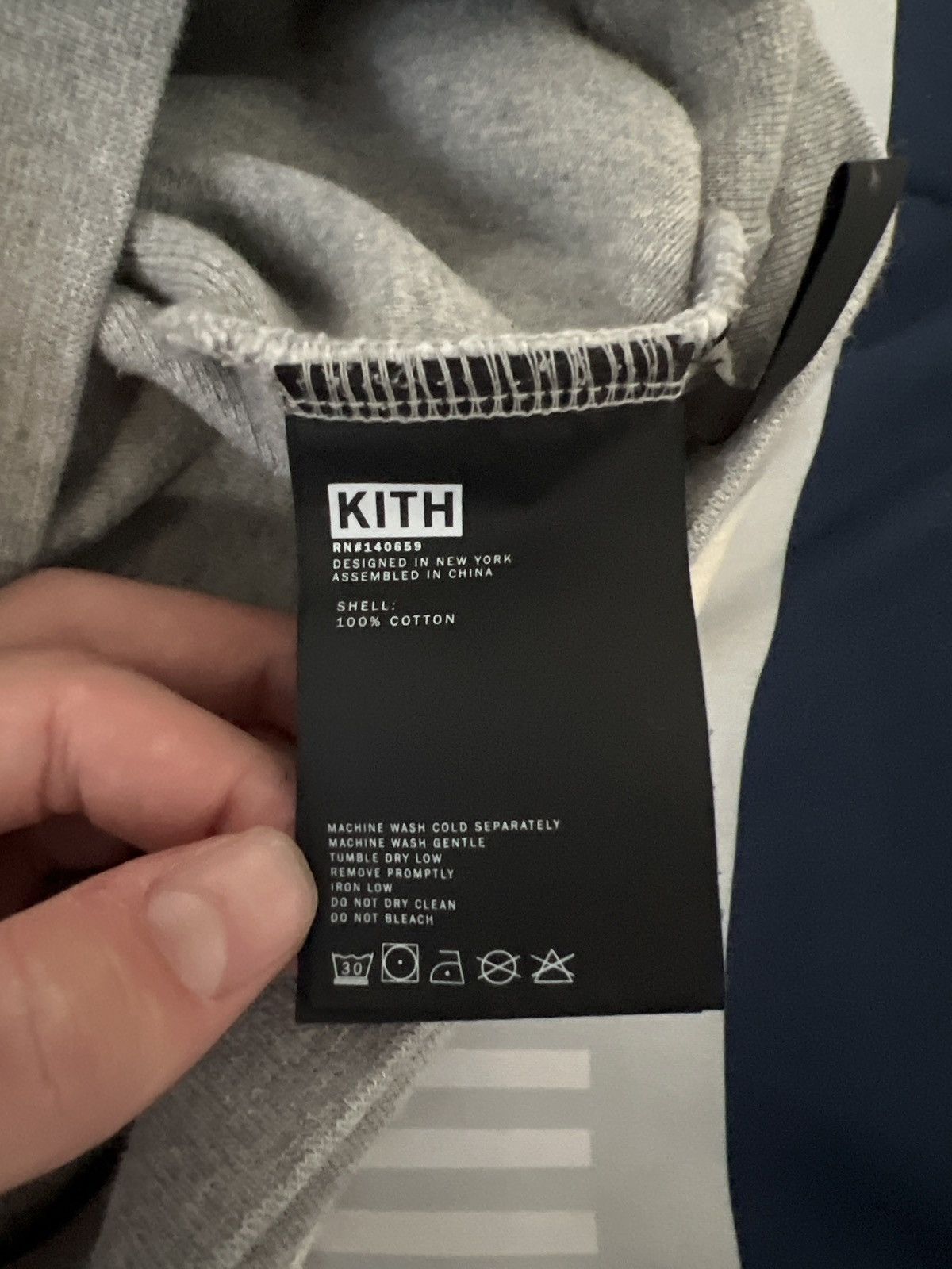 Kith Kith Reverse Williams Hoodie Grey Size XS Size US XS / EU 42 / 0 - 5 Thumbnail