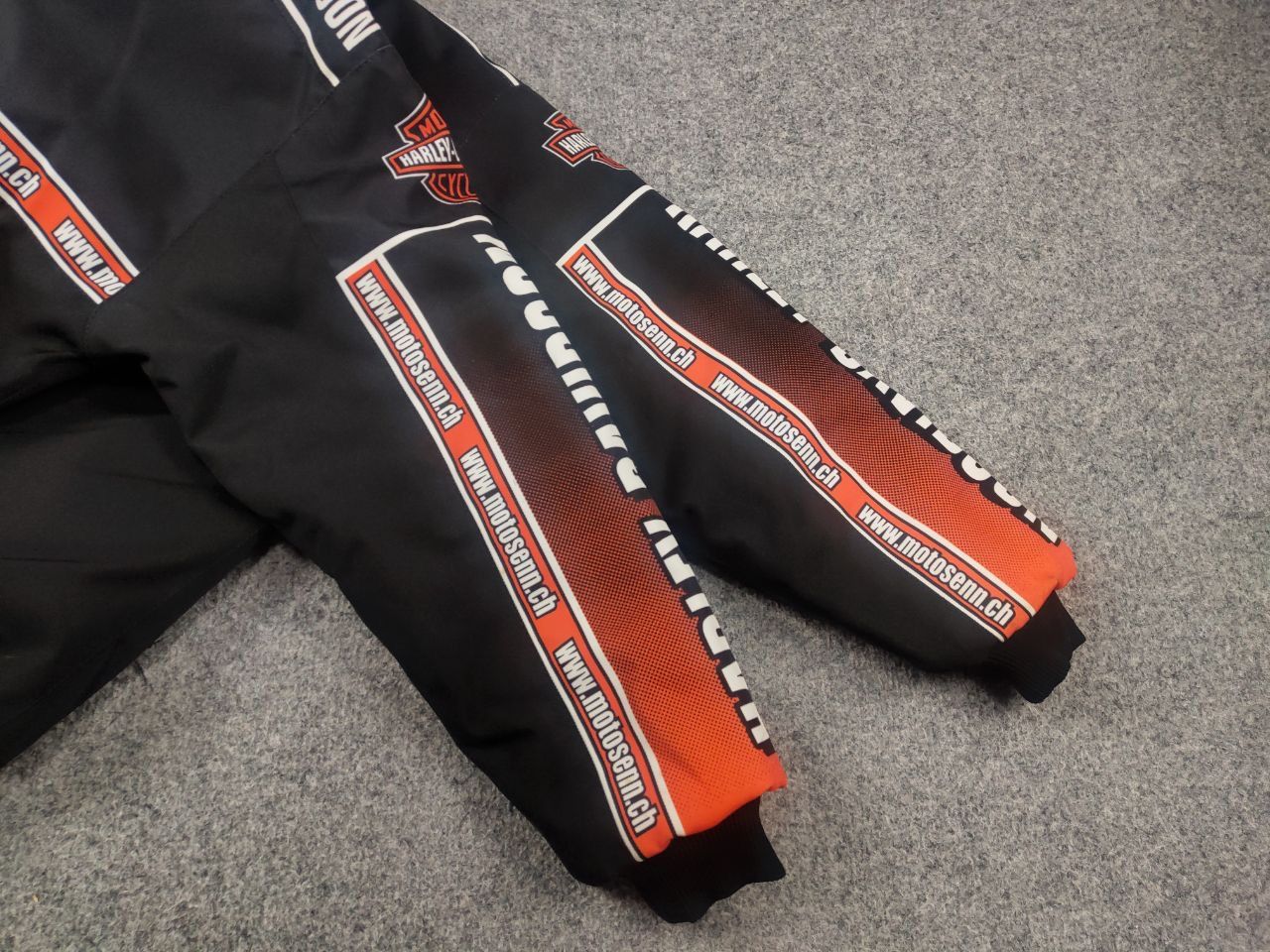 Harley Davidson Vintage Harley Davidson Racing Jacket Bomber Moto Bike Y2K Size US S / EU 44-46 / 1 - 10 Thumbnail