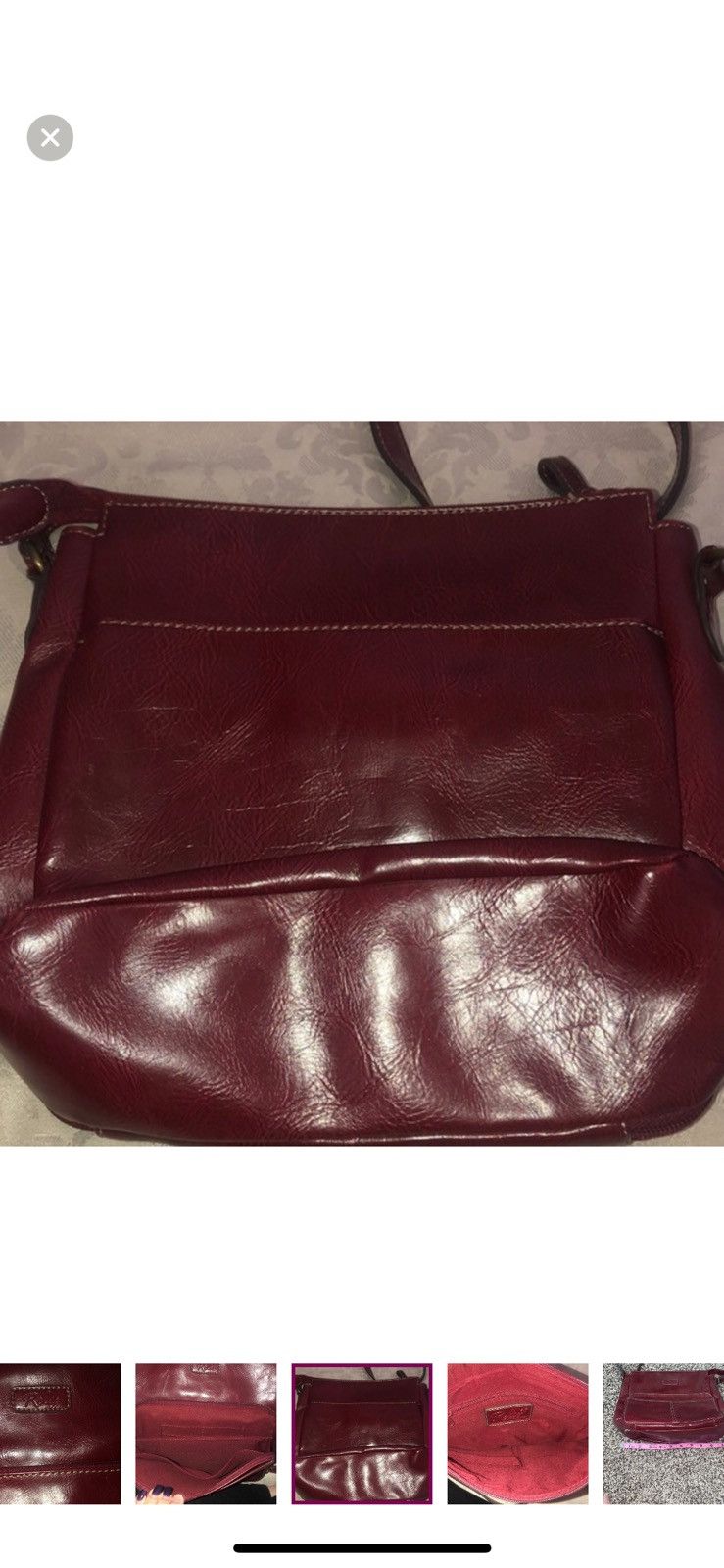Relic Relic by fossil maroon crossbody bag Size ONE SIZE - 3 Thumbnail