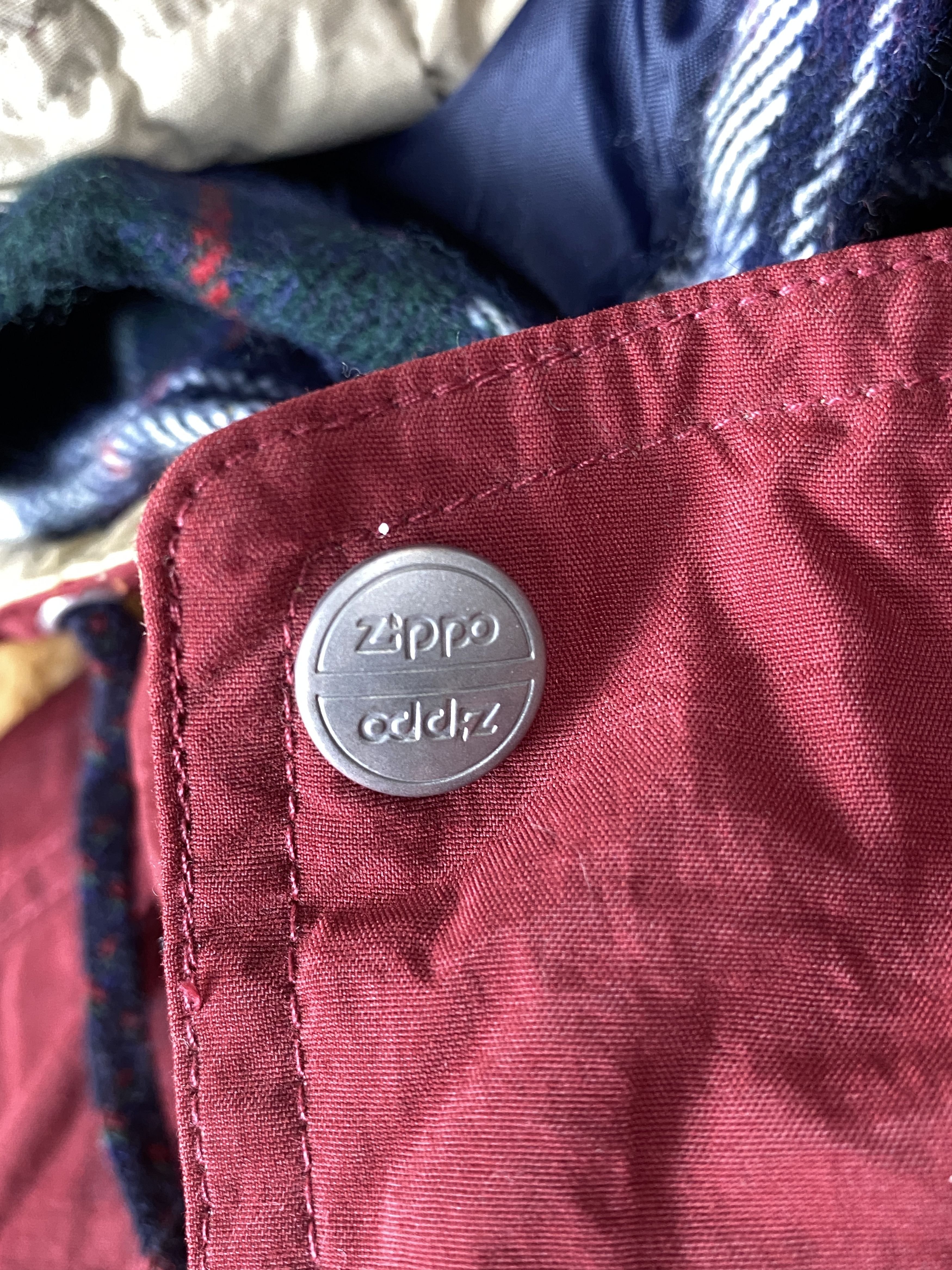 Vintage Vintage Zippo 3D Pocket Hoodie Flannel Lining Jacket J1848 Size US L / EU 52-54 / 3 - 3 Thumbnail