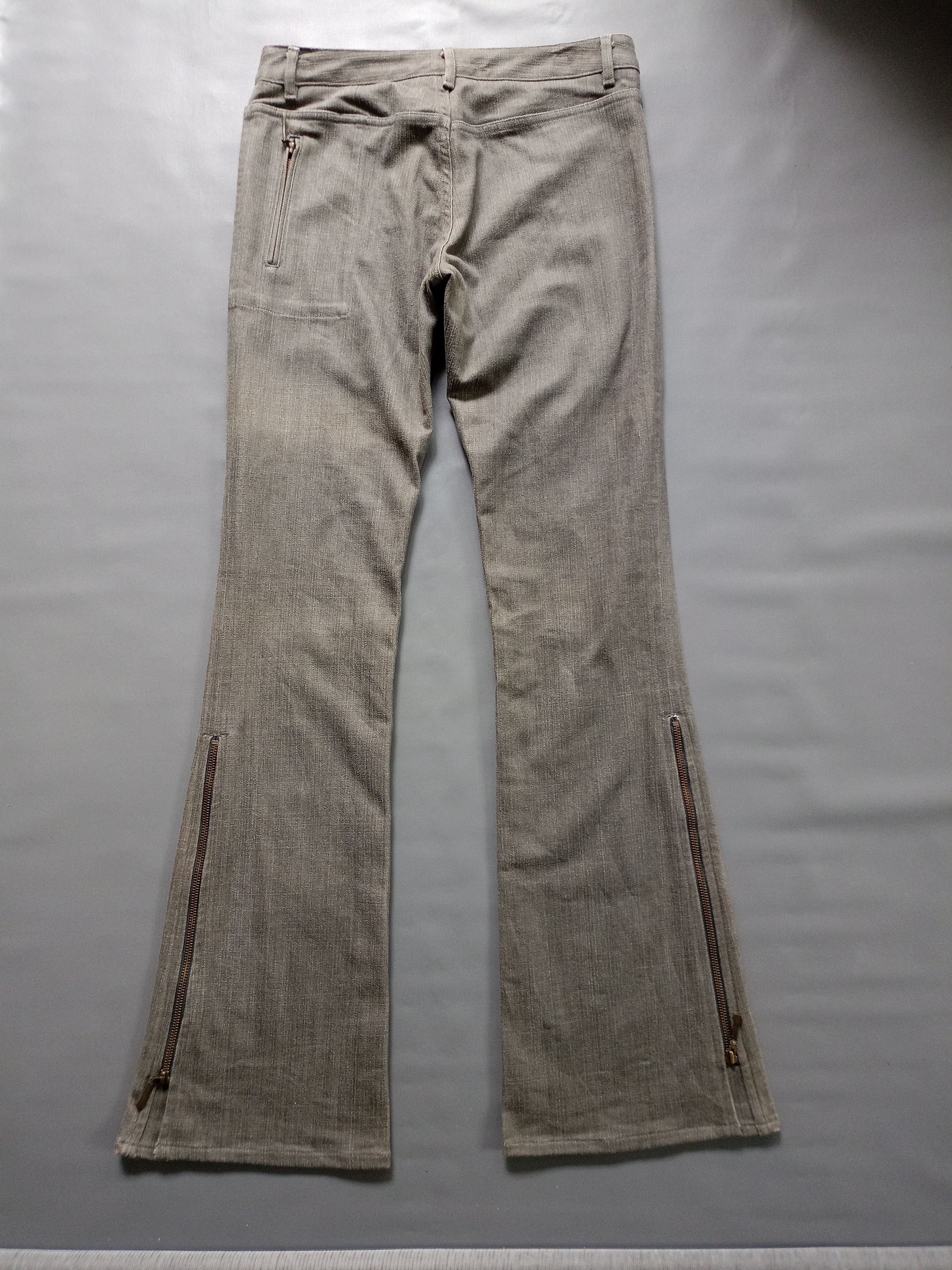Michel Klein Michel Klein Flared Denim Pants Size 29" - 6 Thumbnail
