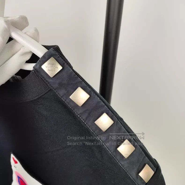 Louis Vuitton Louis Vuitton Black Playing Card Willow Spike T-Shirt Size US XS / EU 42 / 0 - 3 Thumbnail