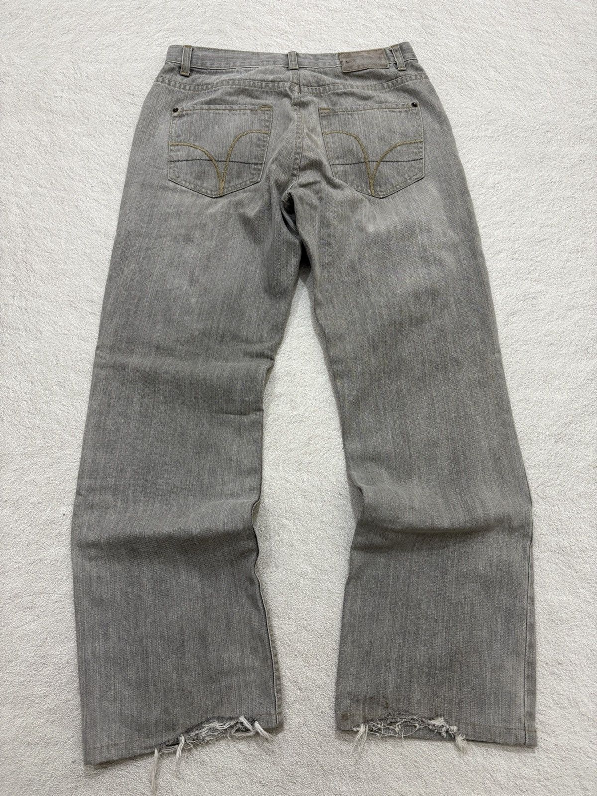 Kapital 2000s Relaxed japan enginered dirty destroy denim y2k style Size US 30 / EU 46 - 6 Thumbnail