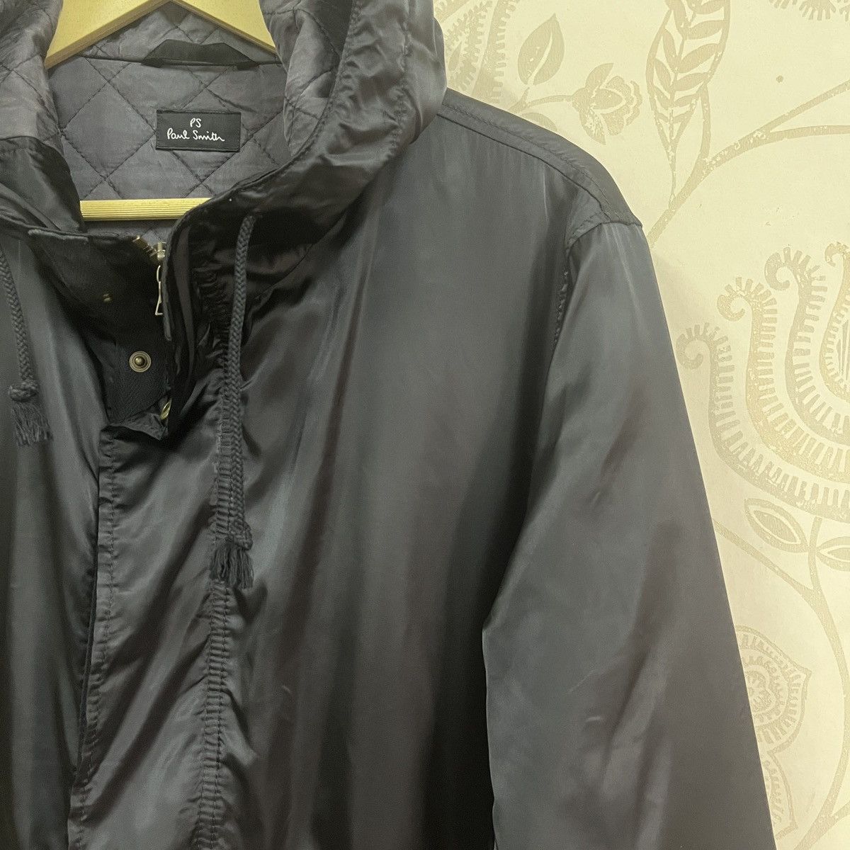 Paul Smith × Vintage Paul Smith Nylon Parkas Long Jacket Size US L / EU 52-54 / 3 - 8 Thumbnail