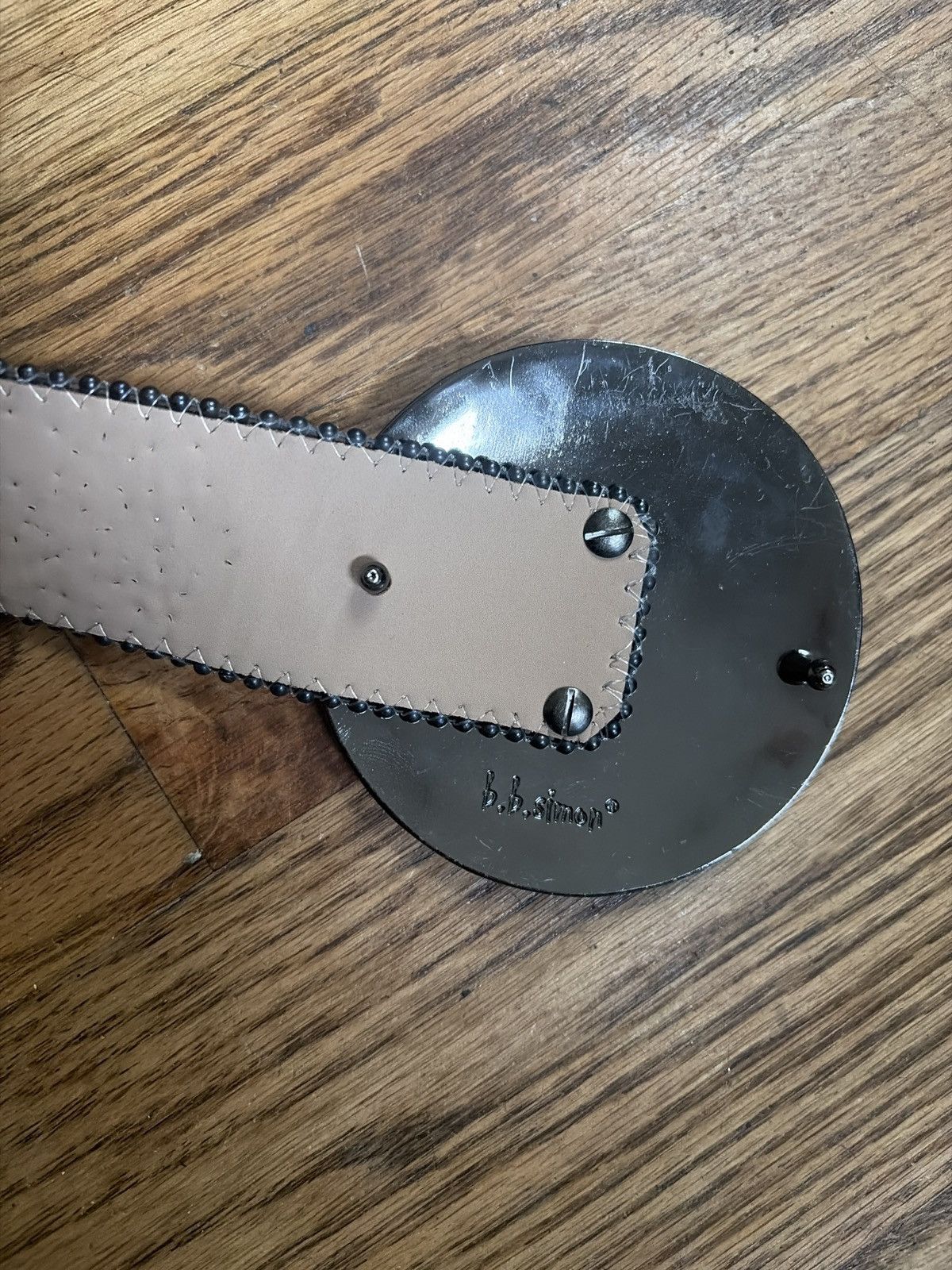 B.B. Simon B.B. Simon Globe Belt 🌎 Size 38 - 3 Thumbnail