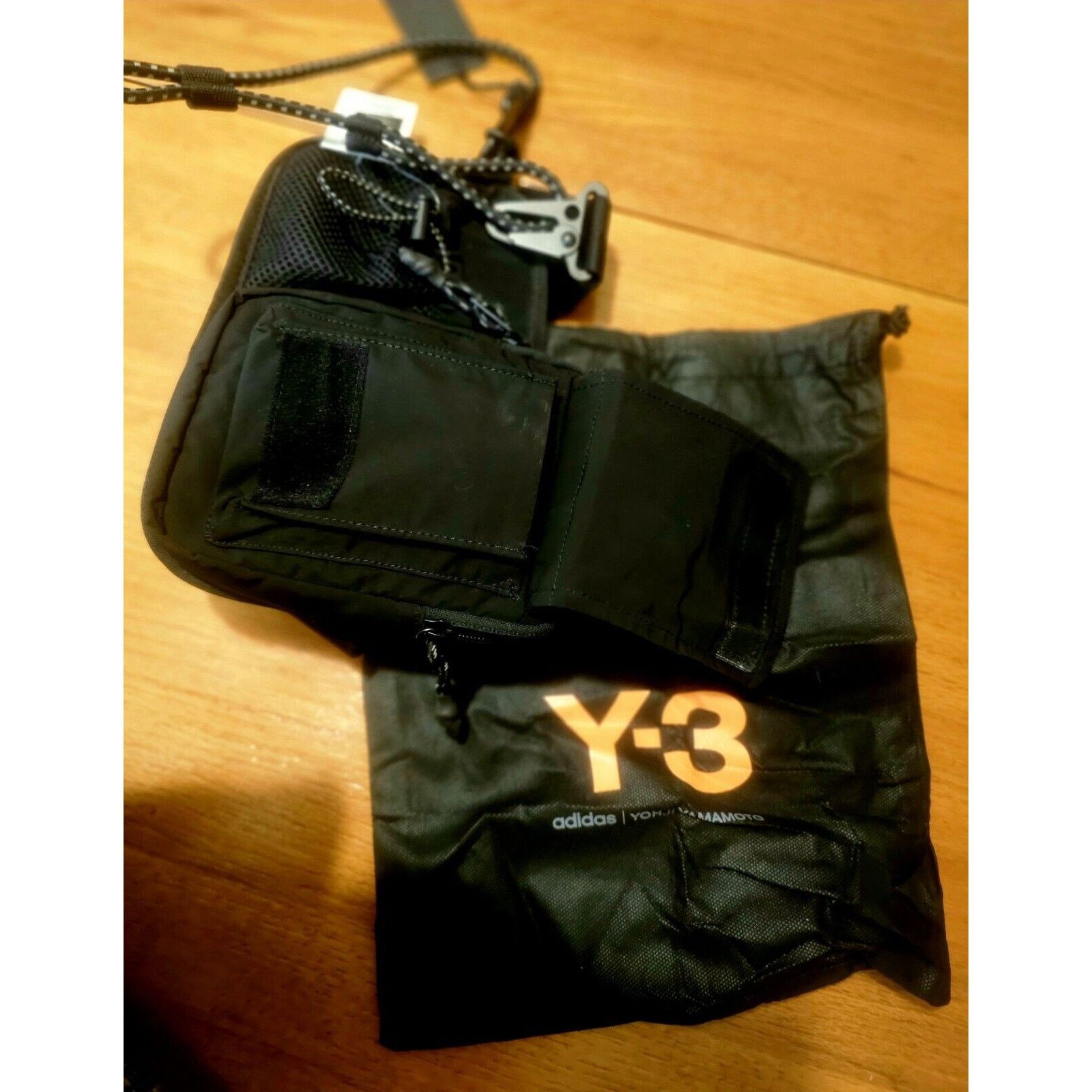 Y-3 Adidas Y-3 GK2109 Yohji Yamamoto CH3 Cord Bum Bag Size ONE SIZE - 8 Thumbnail