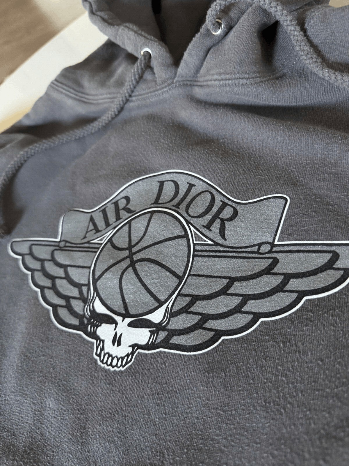 Grateful Dead Grateful Dead Men's L Jordan Doir Grey Hoodie Pockets Size US L / EU 52-54 / 3 - 3 Thumbnail
