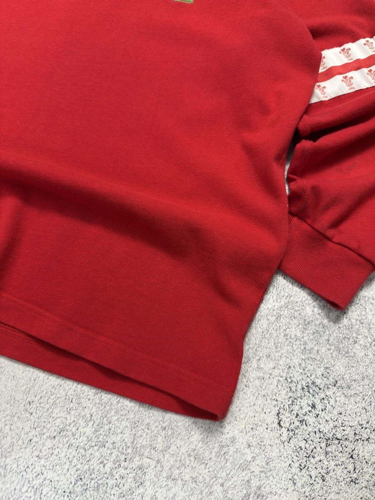 Cotton Traders Vintage 1995-97 Wales Rugby Union Home Long Sleeve Shirt Size US XL / EU 56 / 4 - 7 Thumbnail