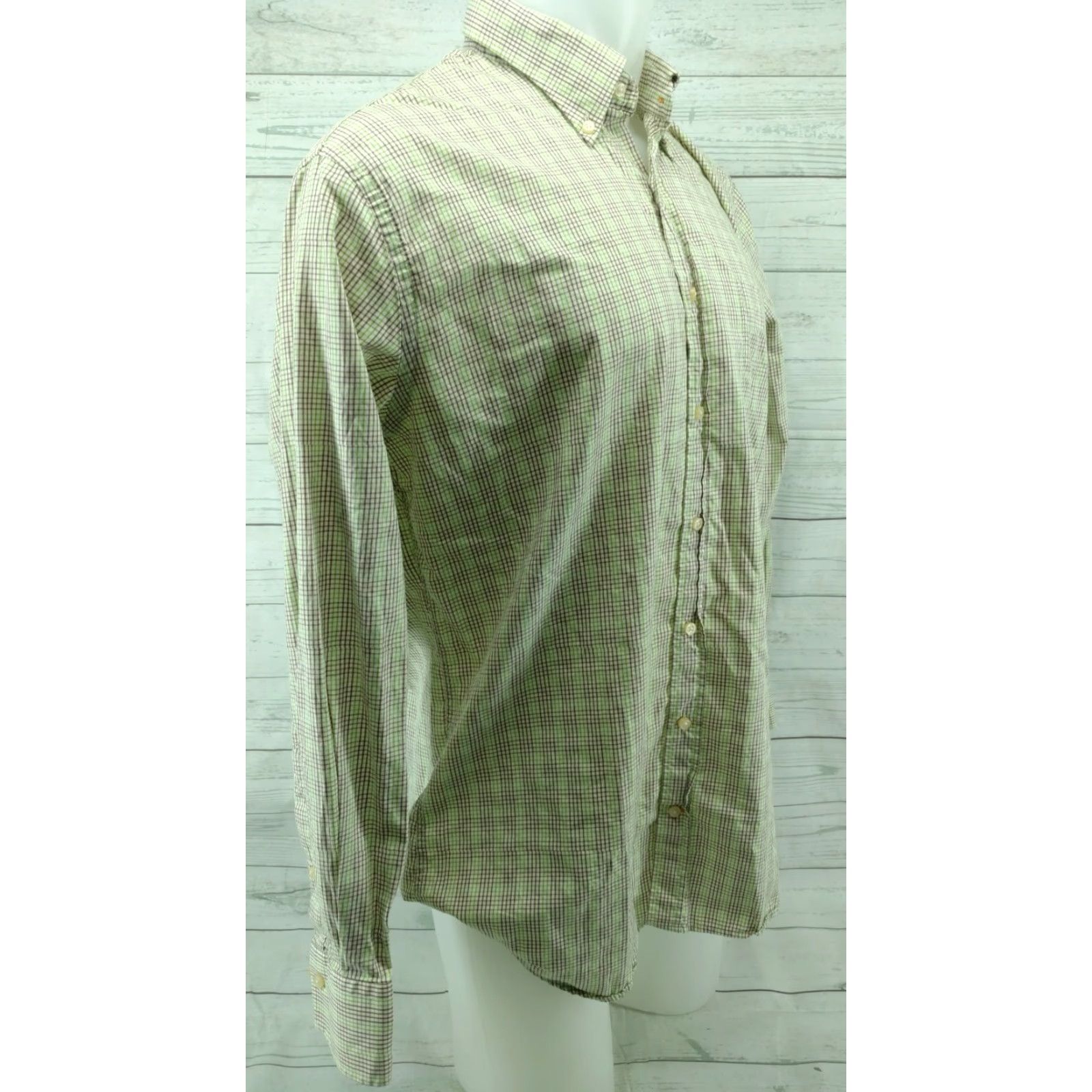 Peter Millar Peter Millar Long Sleeve Button-Up Multicolor Plaid Shirt Mens Large Size US L / EU 52-54 / 3 - 4 Thumbnail