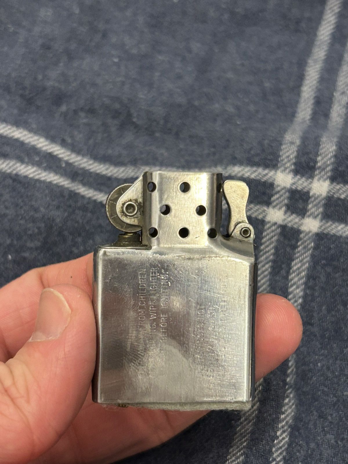 Zippo Zippo Silver 1994 Bradford Size ONE SIZE - 4 Thumbnail