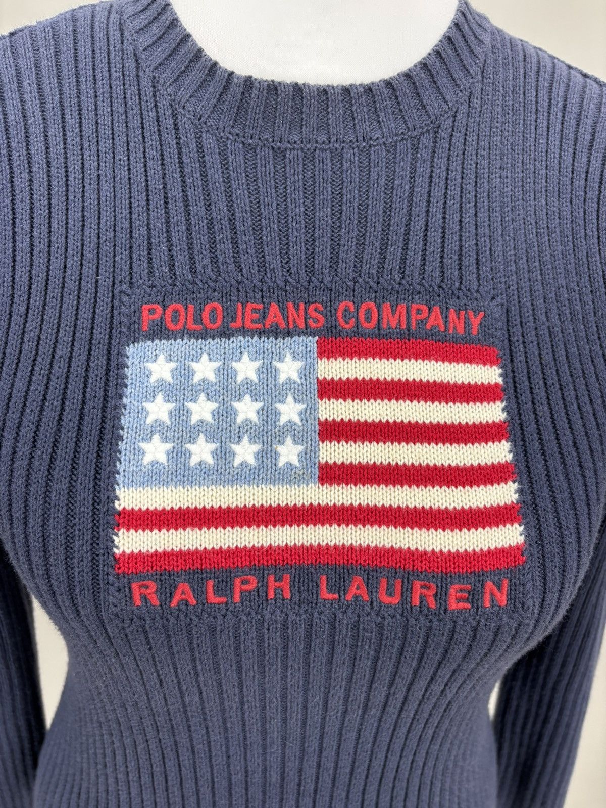 Polo Ralph Lauren Womens vintage sweater Polo Ralph Lauren American Flag Size S / US 4 / IT 40 - 4 Thumbnail
