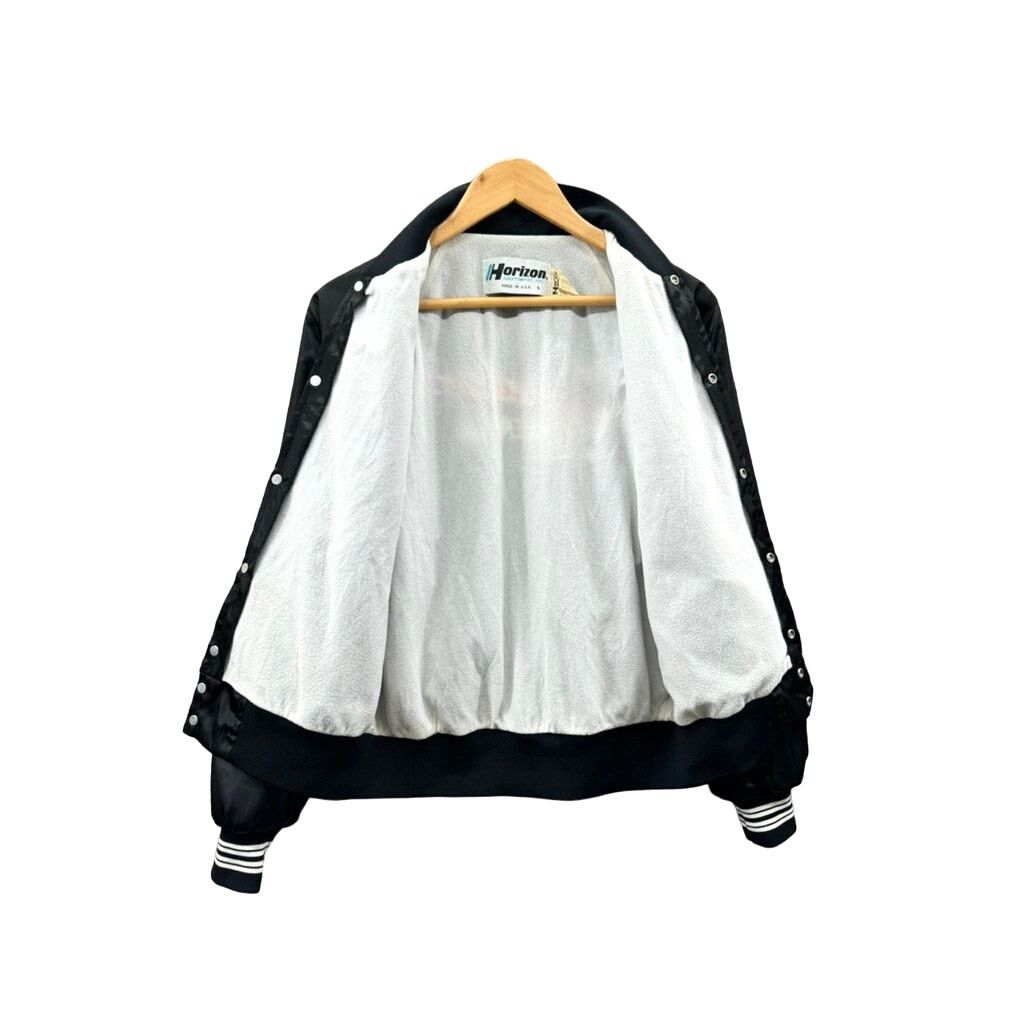 Vintage 90's Horizon Sportswear Chevrolet Racing Satin Bomber Jacket Size US S / EU 44-46 / 1 - 4 Thumbnail