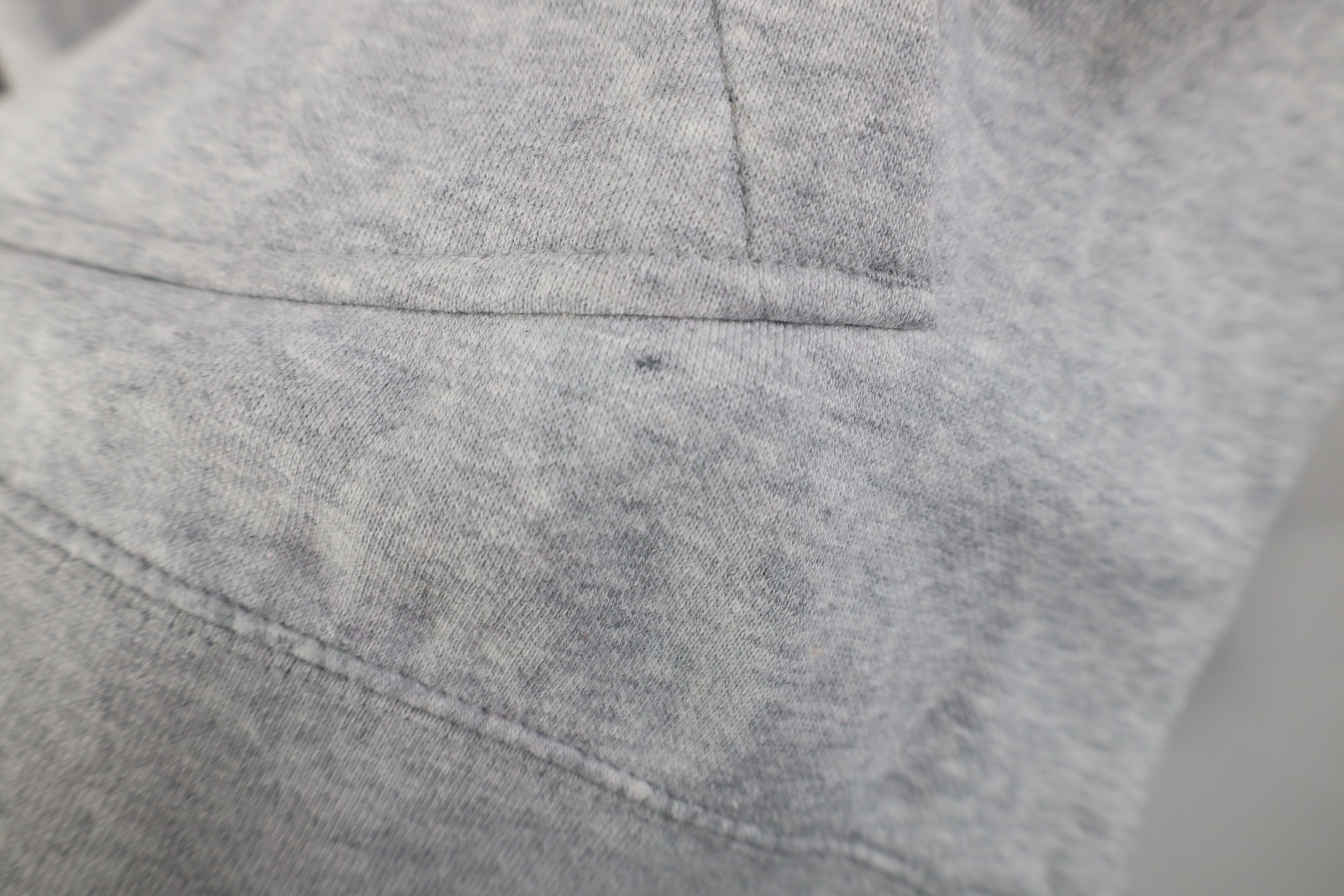 Nike Vintage Y2K Nike Mini Swoosh Hoodie Sweatshirt Heather Gray Size US L / EU 52-54 / 3 - 7 Thumbnail