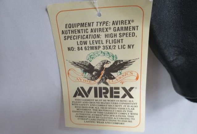 Avirex AVIREX leather jacket, vintage, 90s hip hop 1990s varsity S Size US S / EU 44-46 / 1 - 9 Thumbnail