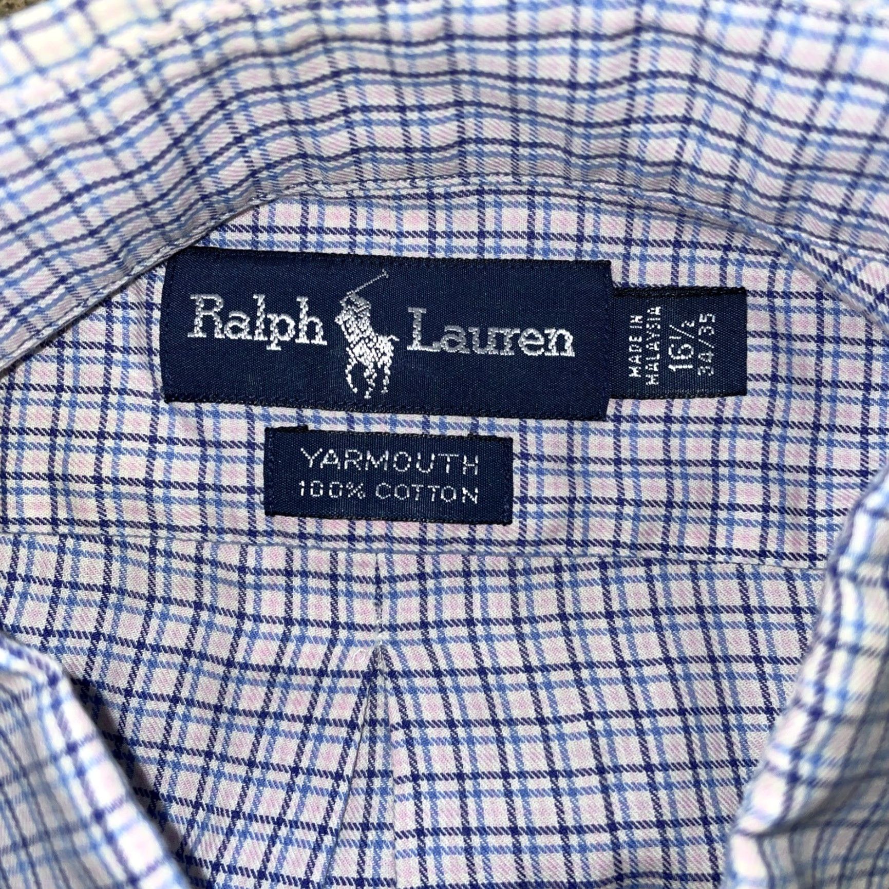 Ralph Lauren Ralph Lauren Yarmouth Button-Down Plaid Shirt Mens Size 16.5 Multicolor Regular Long Sleeve Shirt Mens Size US XL / EU 56 / 4 - 4 Thumbnail