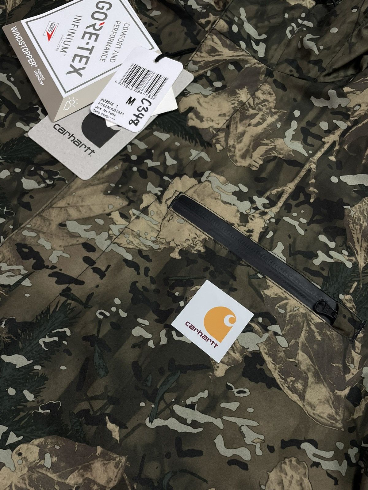 Carhartt Carhartt Gore tex Parka Moro Jacket Coat M Size US M / EU 48-50 / 2 - 5 Thumbnail