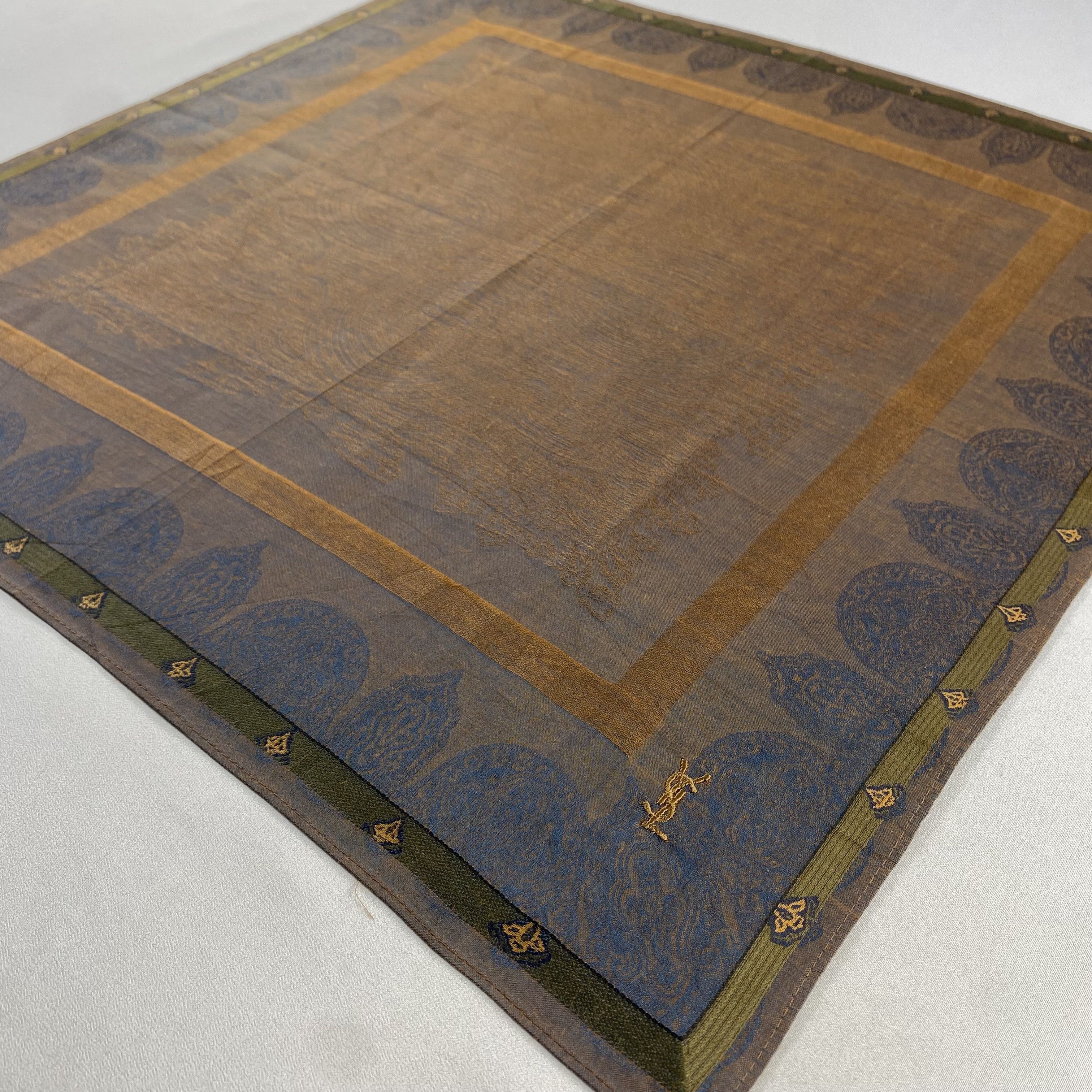 Vintage Yves Saint Laurent Handkerchief / Neckerchief-P1067 Size ONE SIZE - 2 Thumbnail