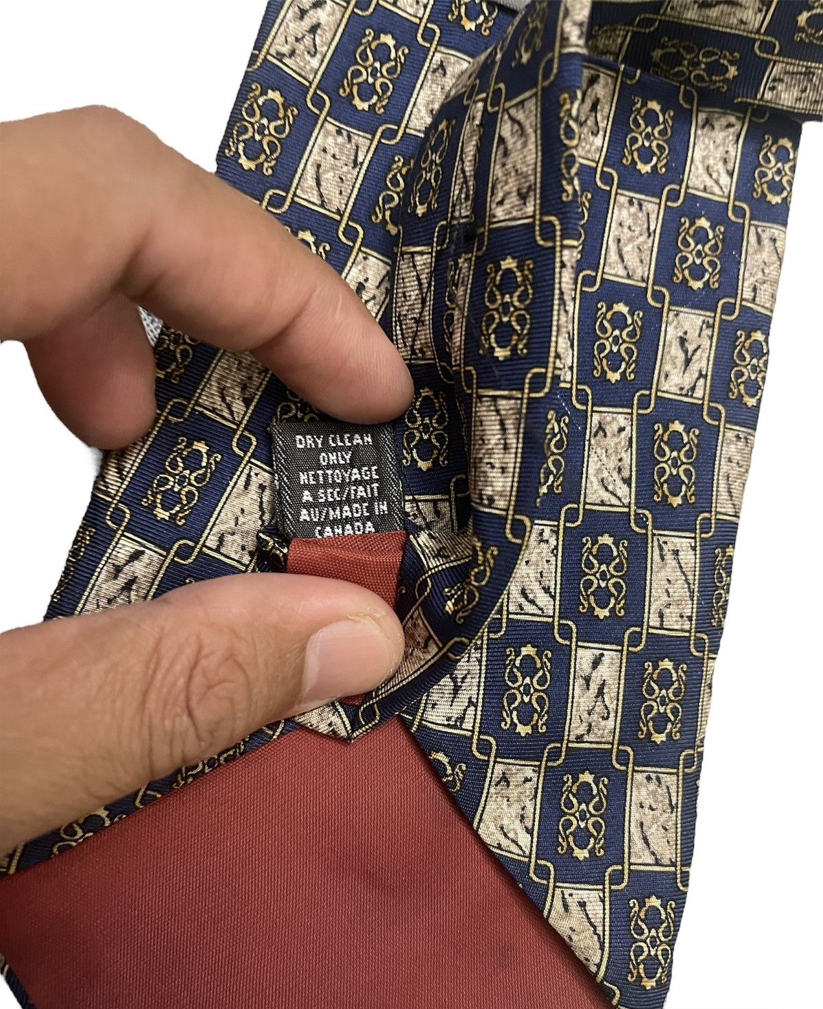 Christian Dior Monsieur Christian Dior silk Necktie Size ONE SIZE - 6 Thumbnail