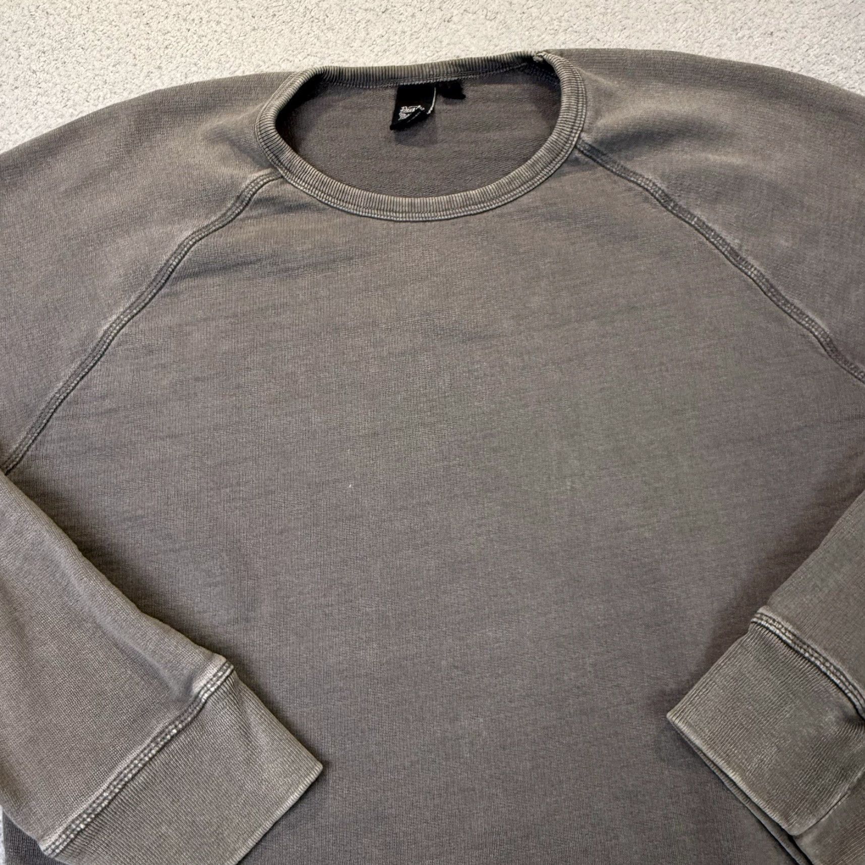 Deus Ex Machina Deus Ex Machina Sweatshirt Mens Large Gray Crewneck Pullover Distressed Faded L Size US L / EU 52-54 / 3 - 2 Thumbnail