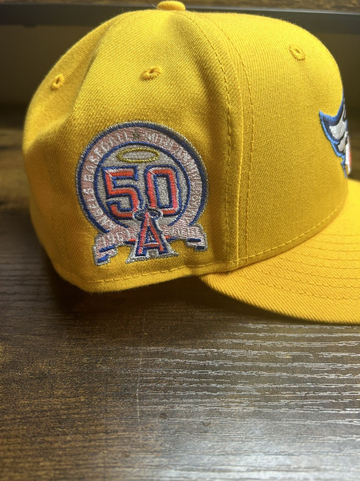 New Era Los Angeles/Anaheim Angels “50th Anniversary” 7 1/4 Size ONE SIZE - 3 Thumbnail
