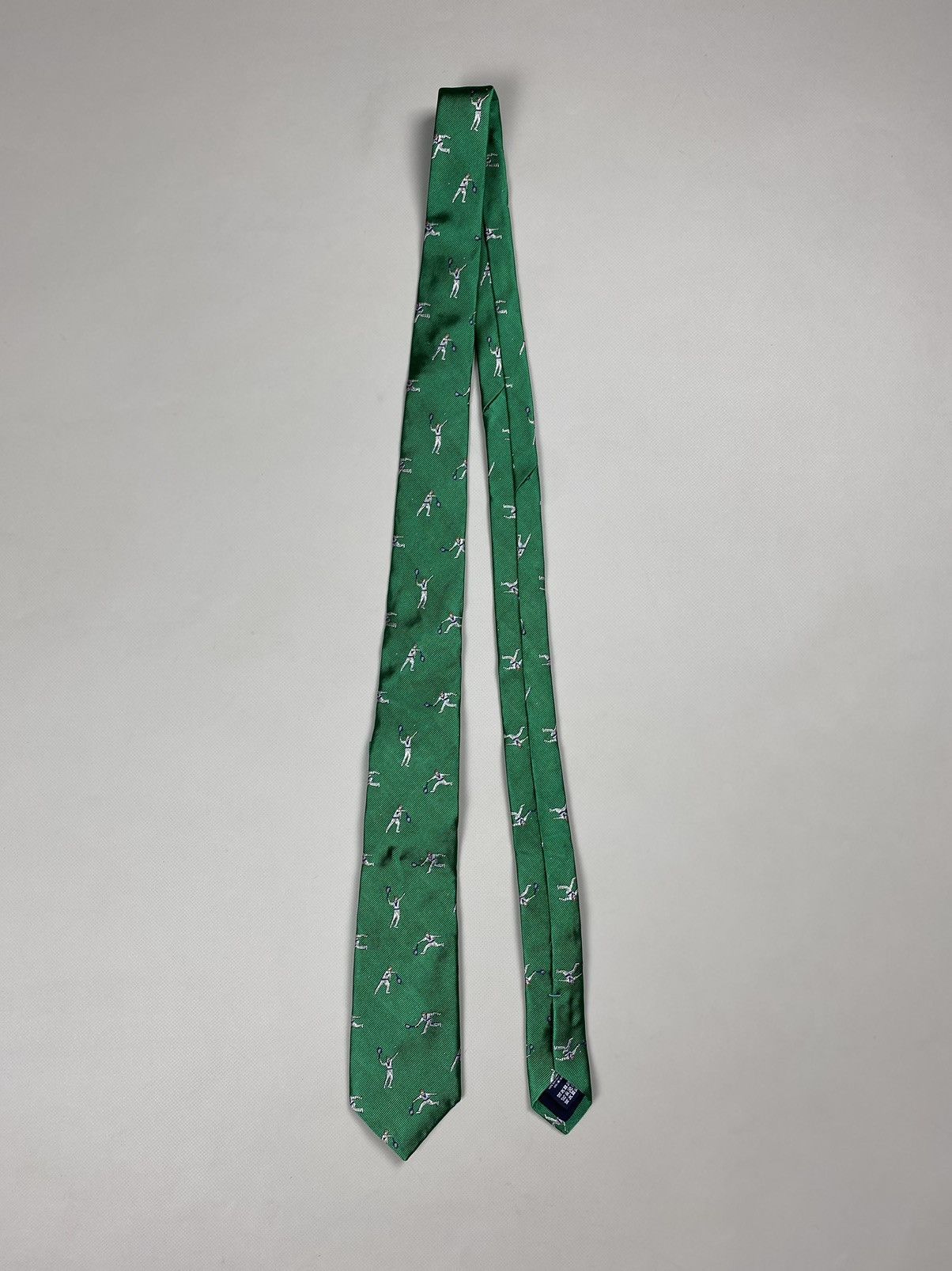 Hackett Hackett London Tennis Pattern silk tie Size ONE SIZE - 3 Thumbnail
