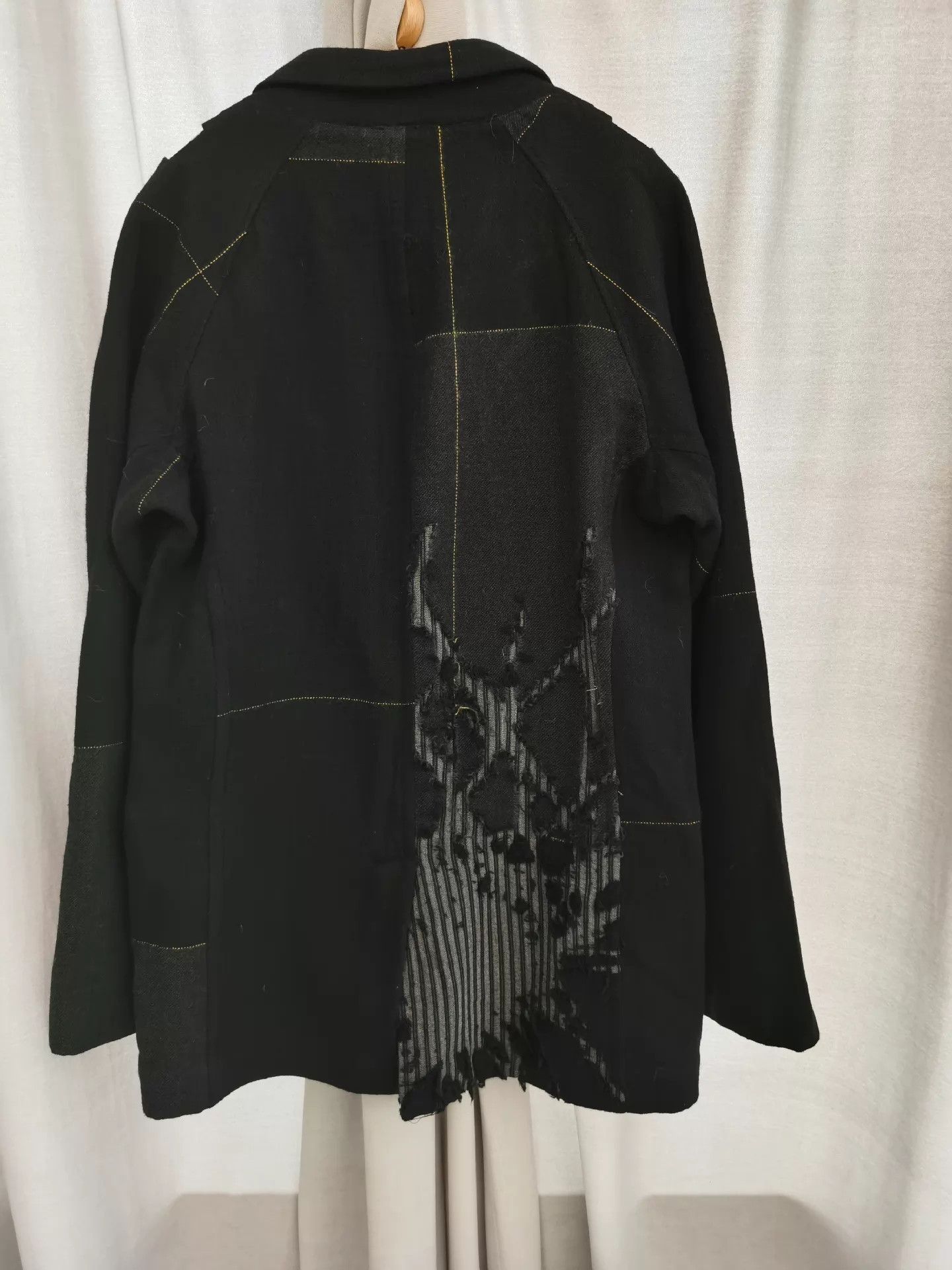 Yohji Yamamoto Yohji Yamamoto 2016AW Scratch-Patch Suit Jacket 2 98New Size US M / EU 48-50 / 2 - 7 Thumbnail