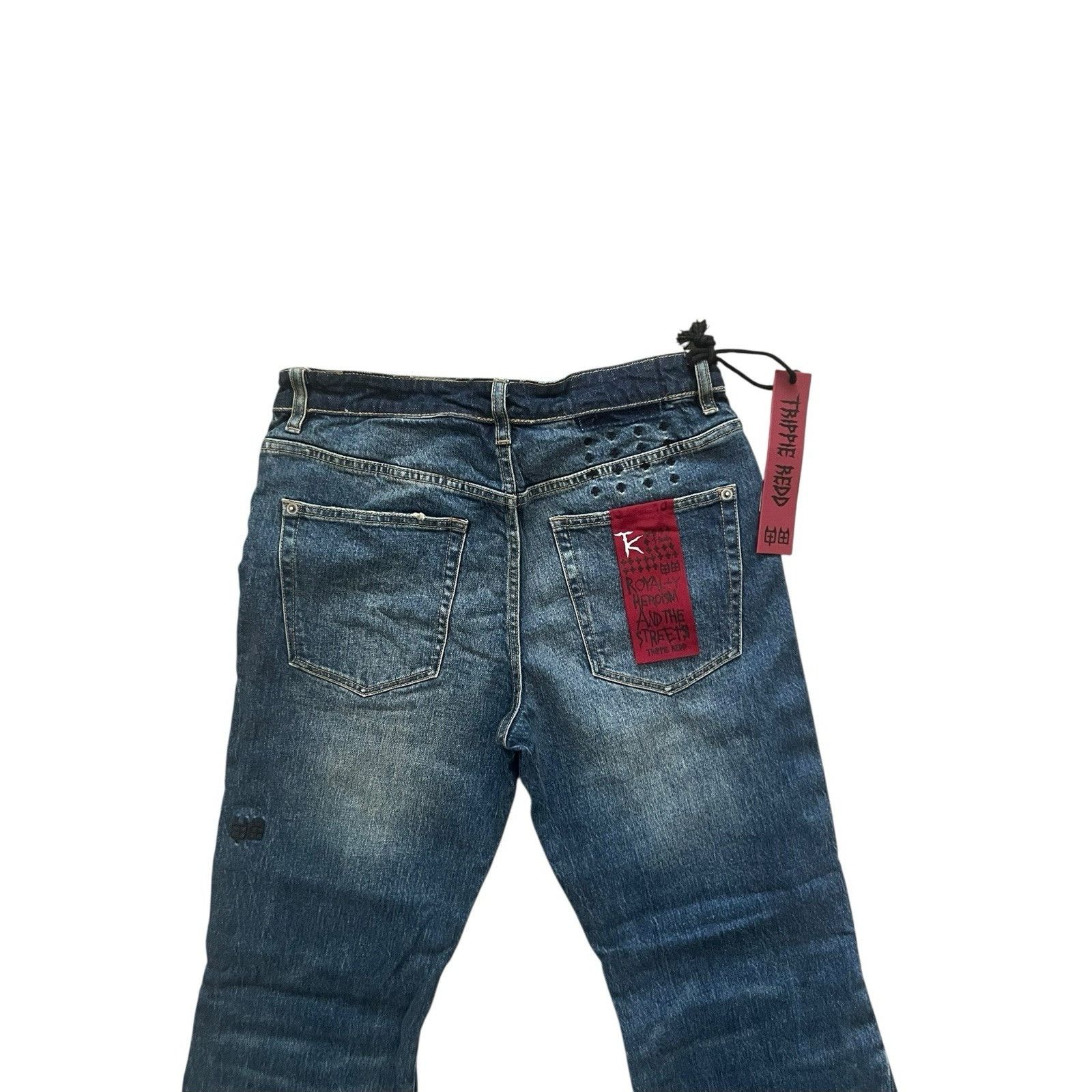 Ksubi Ksubi Jeans Mens Trippie Redd Bronko Flared Jeans Size 31/32 Size US 31 - 3 Thumbnail