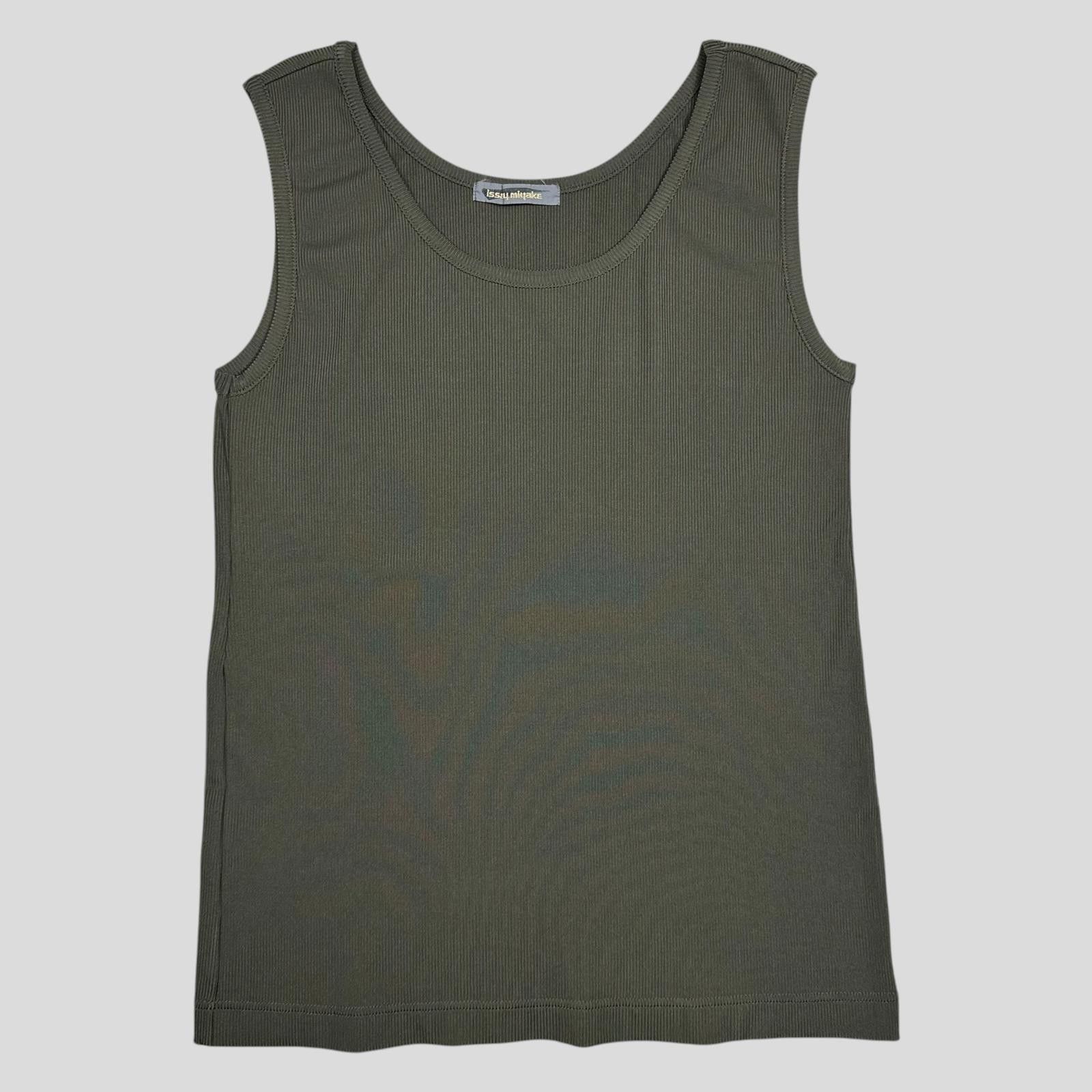 Issey Miyake Issey Miyake 80’s Brush Tag Ribbed Pleated Vest - S Size M / US 6-8 / IT 42-44 - 1 Thumbnail