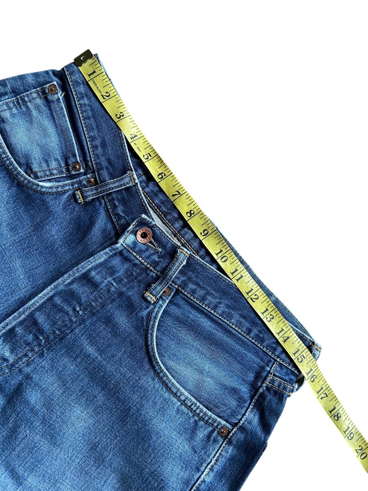 Kapital Edwin Selvedge Distressed Denim Jeans Rusty Faded Size US 31 - 12 Thumbnail