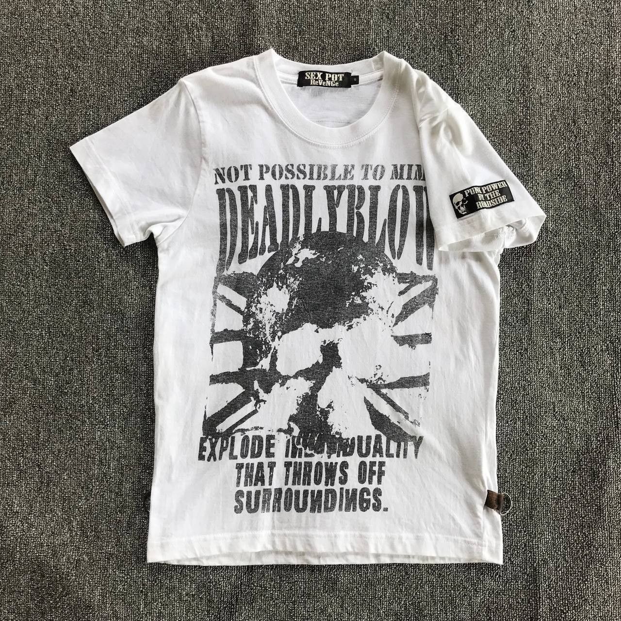 Revenge × Seditionaries SEX POT REVENGE SKULL DEADLY BLOW PUNK POWER BY THE ROADSIDE Size US S / EU 44-46 / 1 - 3 Thumbnail