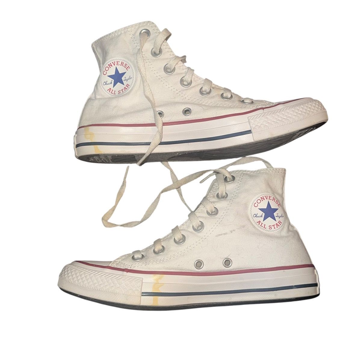 Converse Converse Chuck Taylor All Star white high top sneakers Size US 6 / IT 36 - 2 Thumbnail