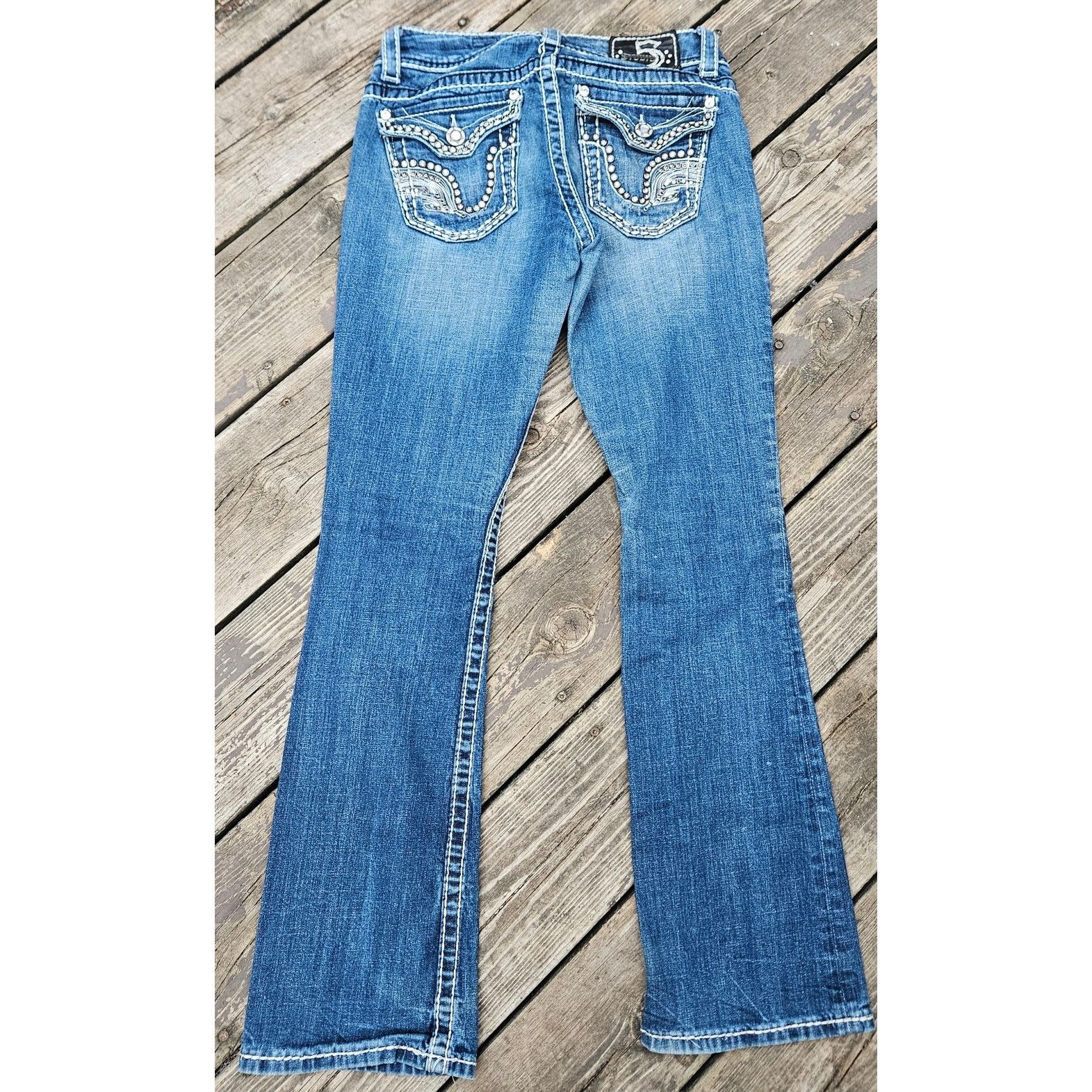 & Other Stories Back to School Jeans, Studded Pocket Studio5, Boot 5 x 33 Size 27" / US 4 / IT 40 - 10 Thumbnail